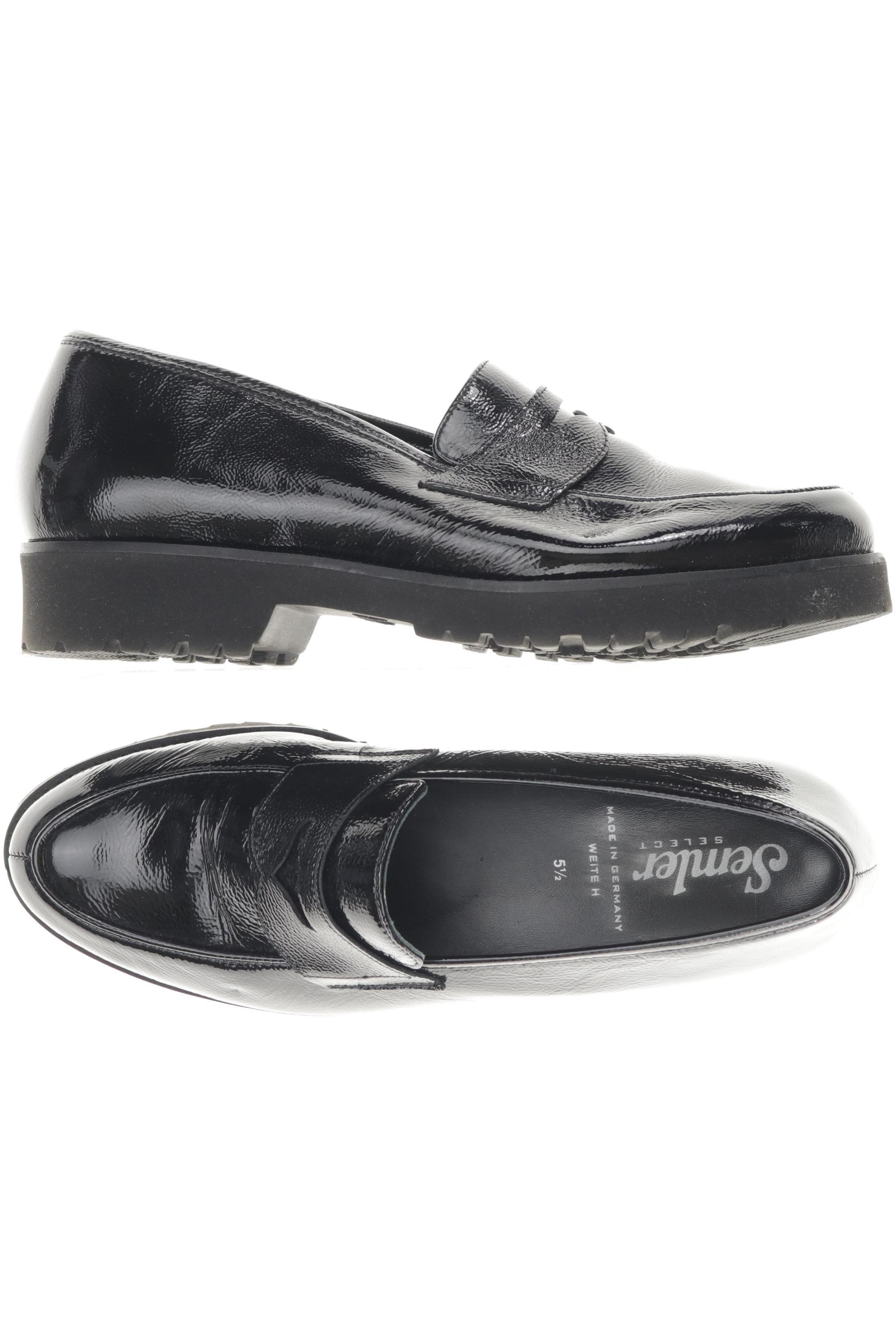 

Semler Damen Halbschuh, schwarz, Gr. 5.5