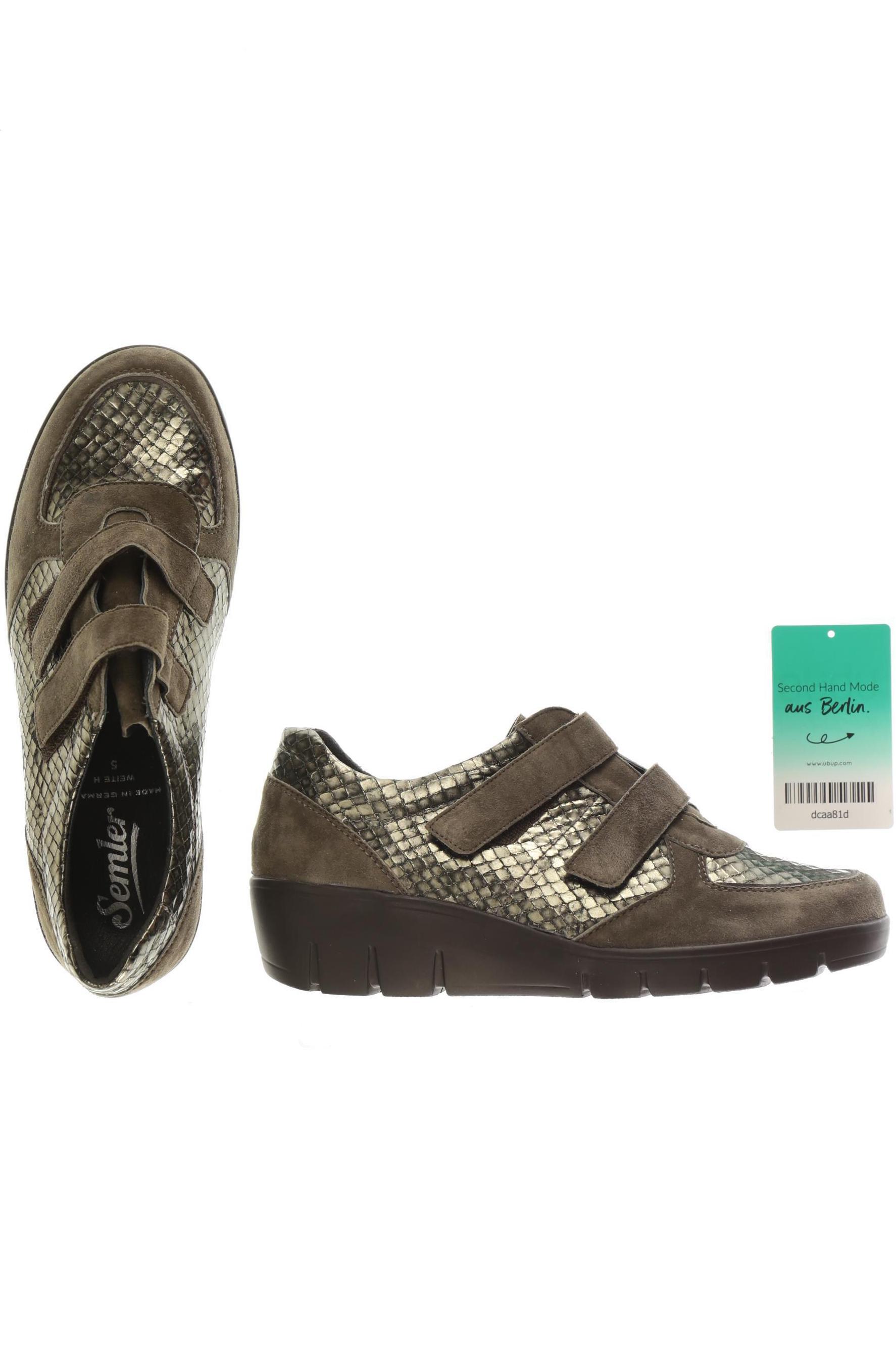 

Semler Damen Halbschuh, braun, Gr. 5