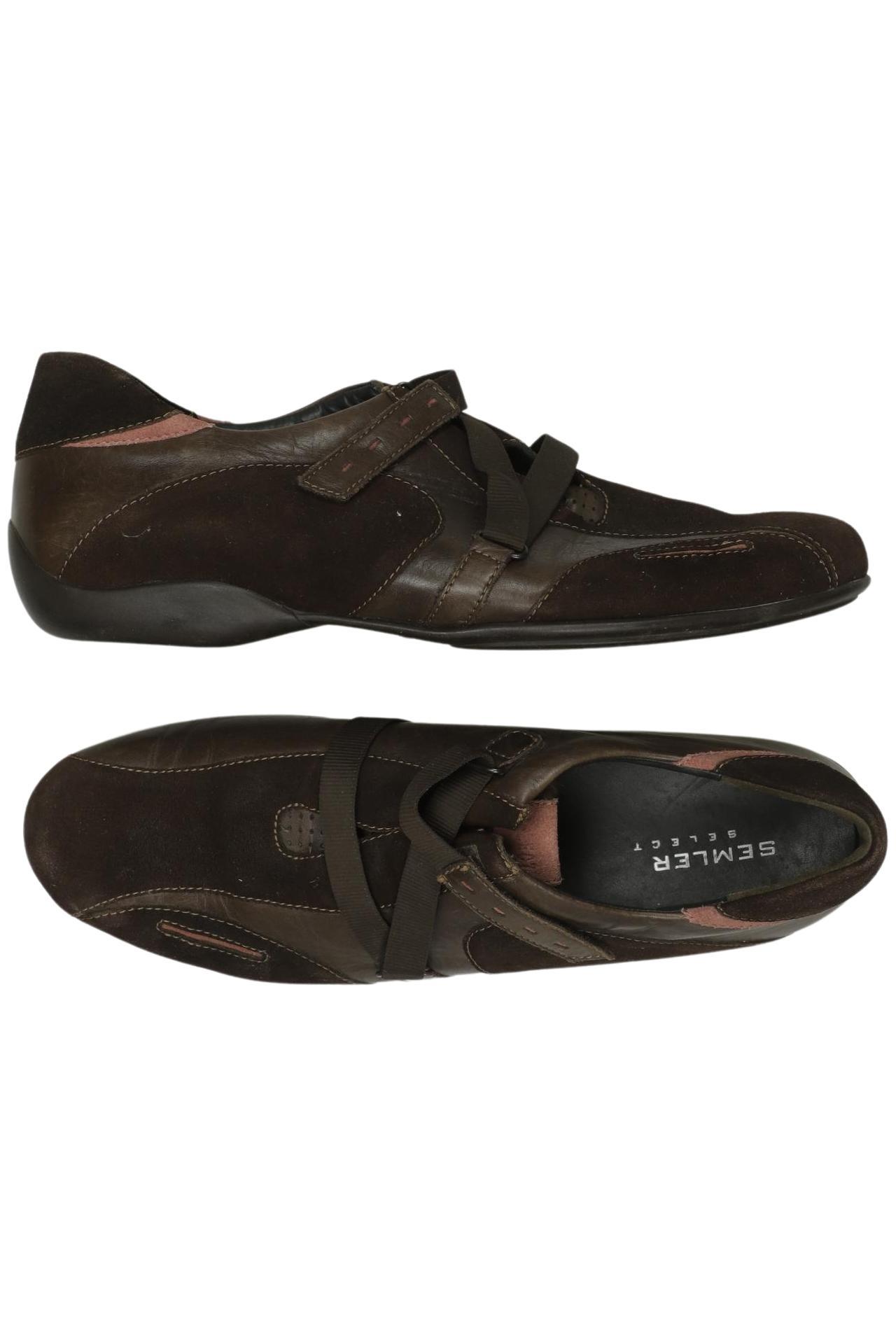 

Semler Damen Halbschuh, braun, Gr. 8.5