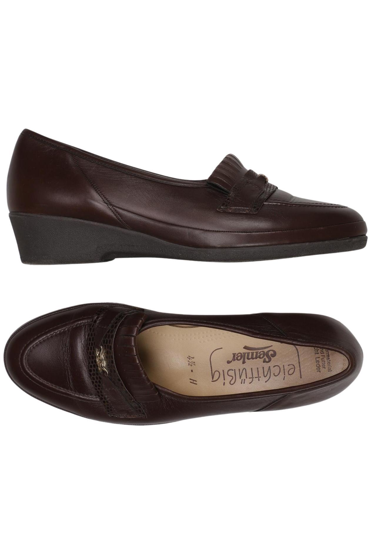 

Semler Damen Halbschuh, braun, Gr. 4.5