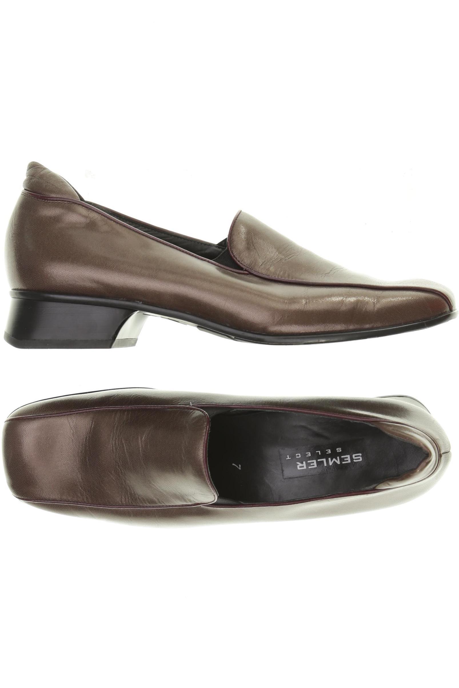 

Semler Damen Halbschuh, braun, Gr. 7