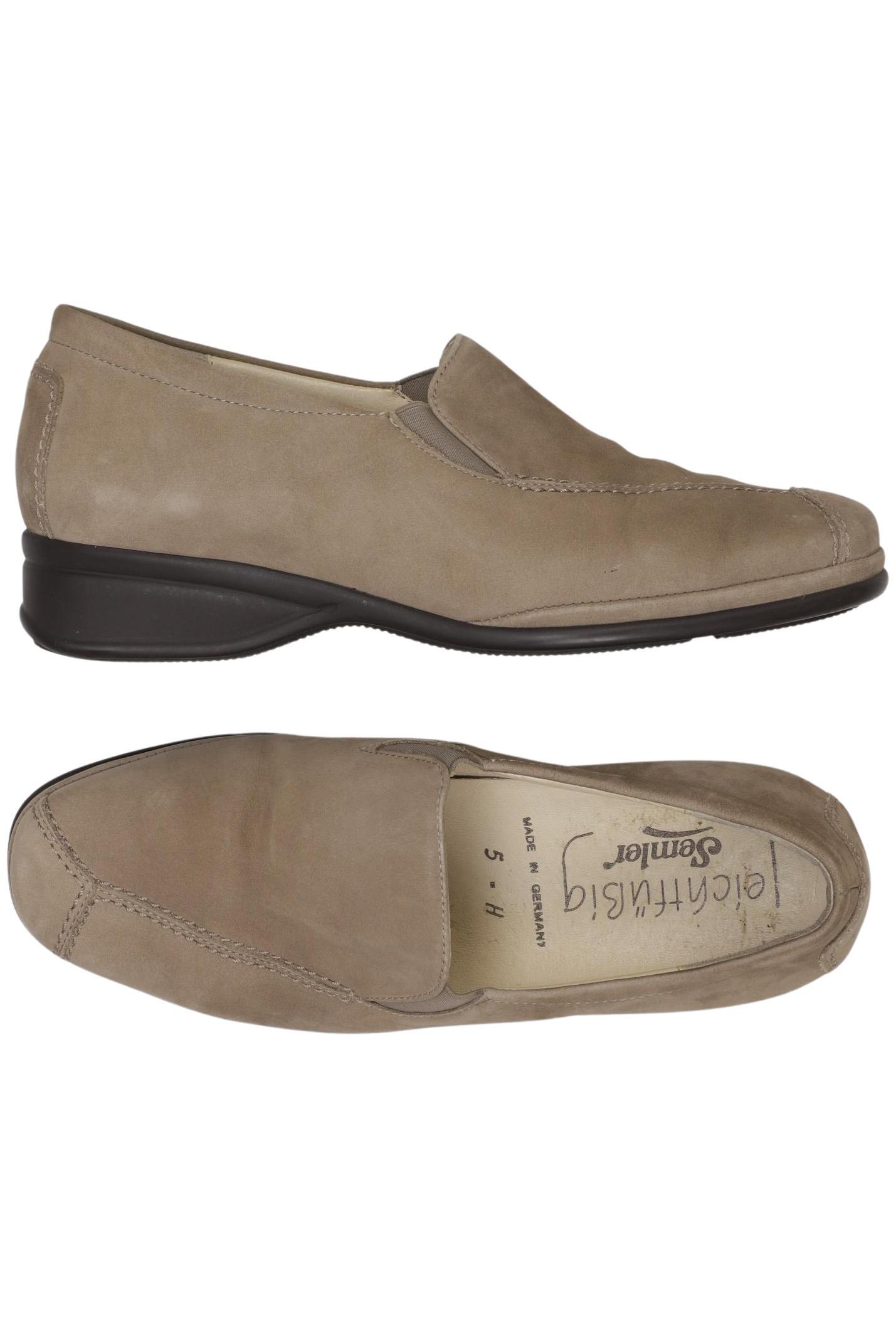 

Semler Damen Halbschuh, beige, Gr. 5