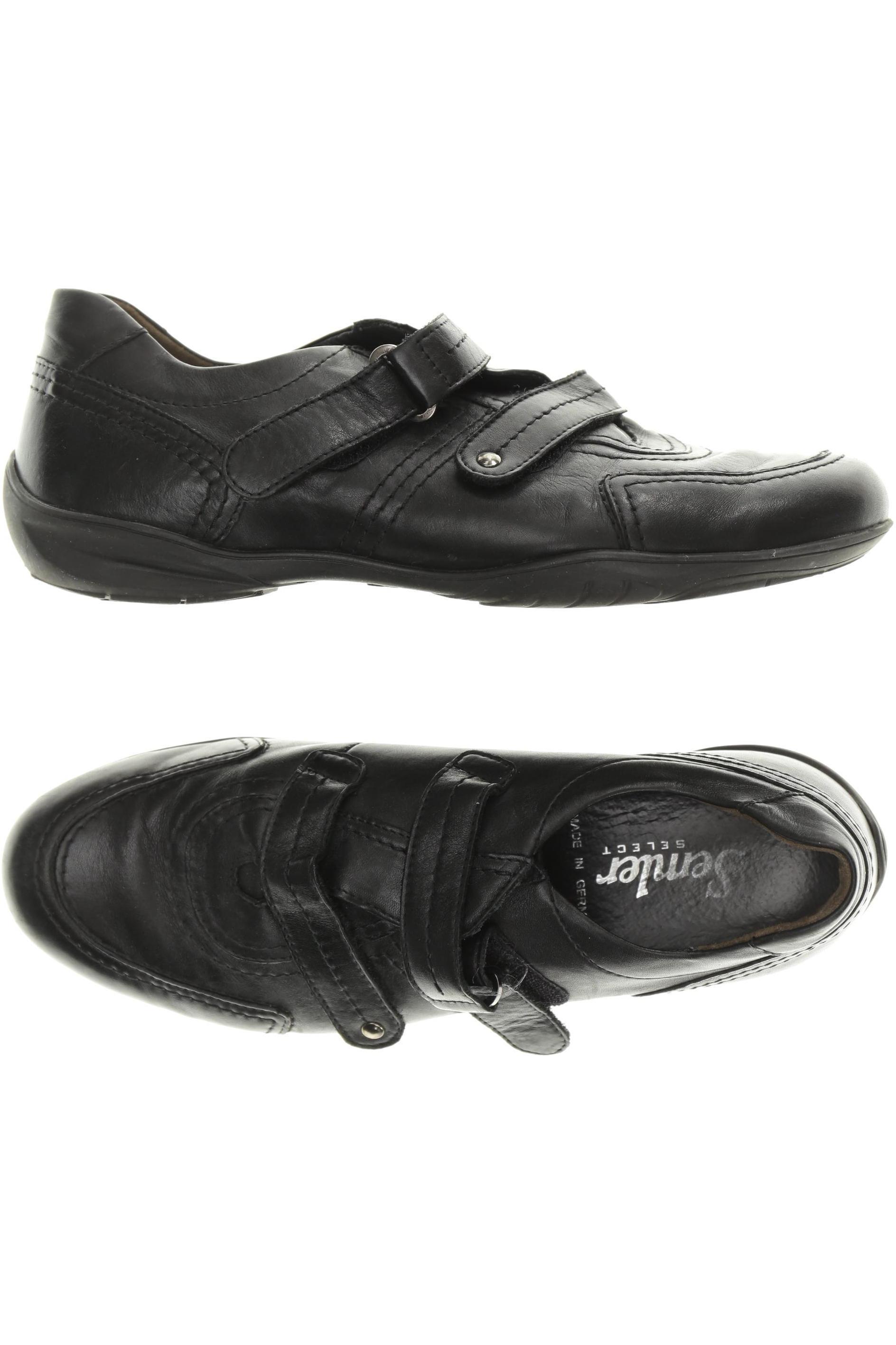 

Semler Damen Halbschuh, schwarz, Gr. 5.5