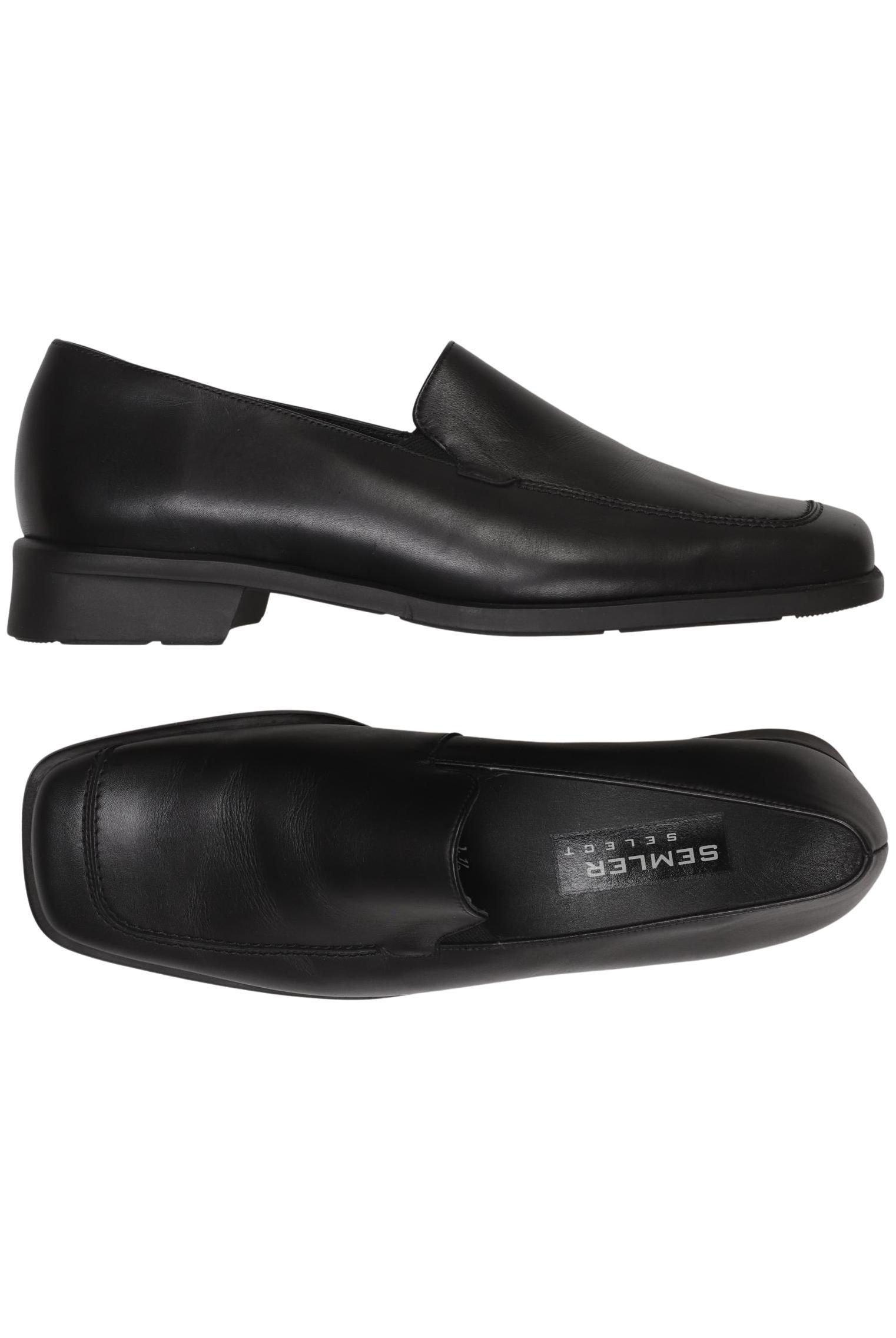 

Semler Damen Halbschuh, schwarz, Gr. 4.5