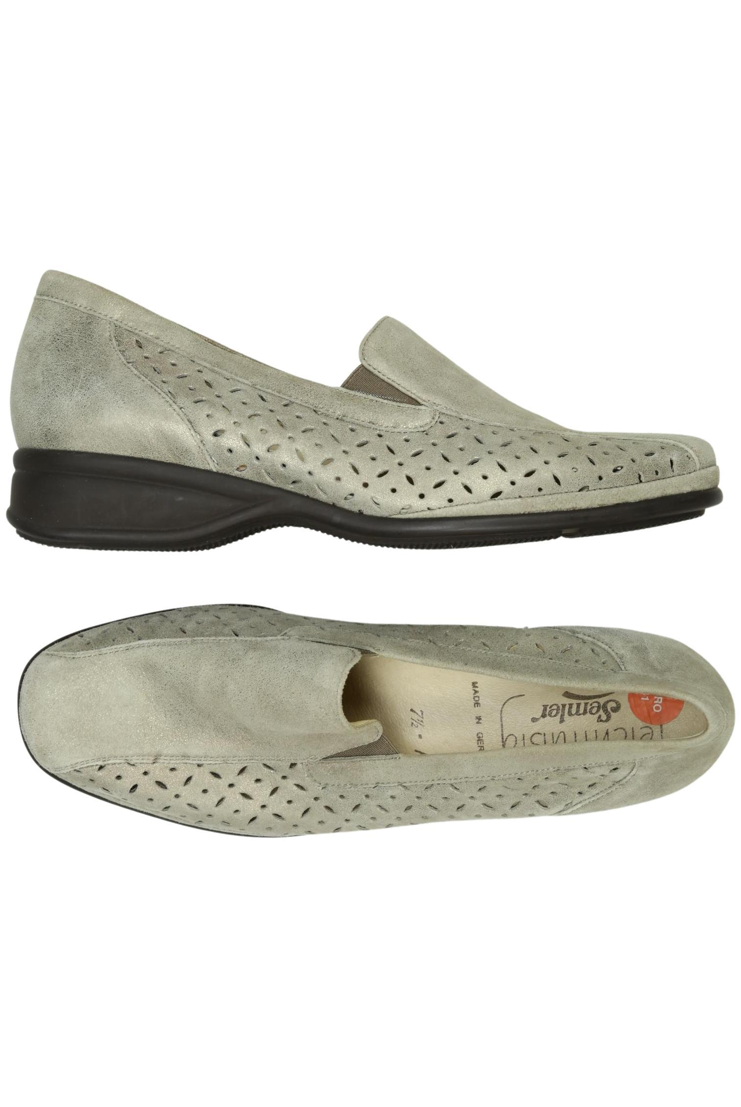

Semler Damen Halbschuh, beige, Gr. 7.5