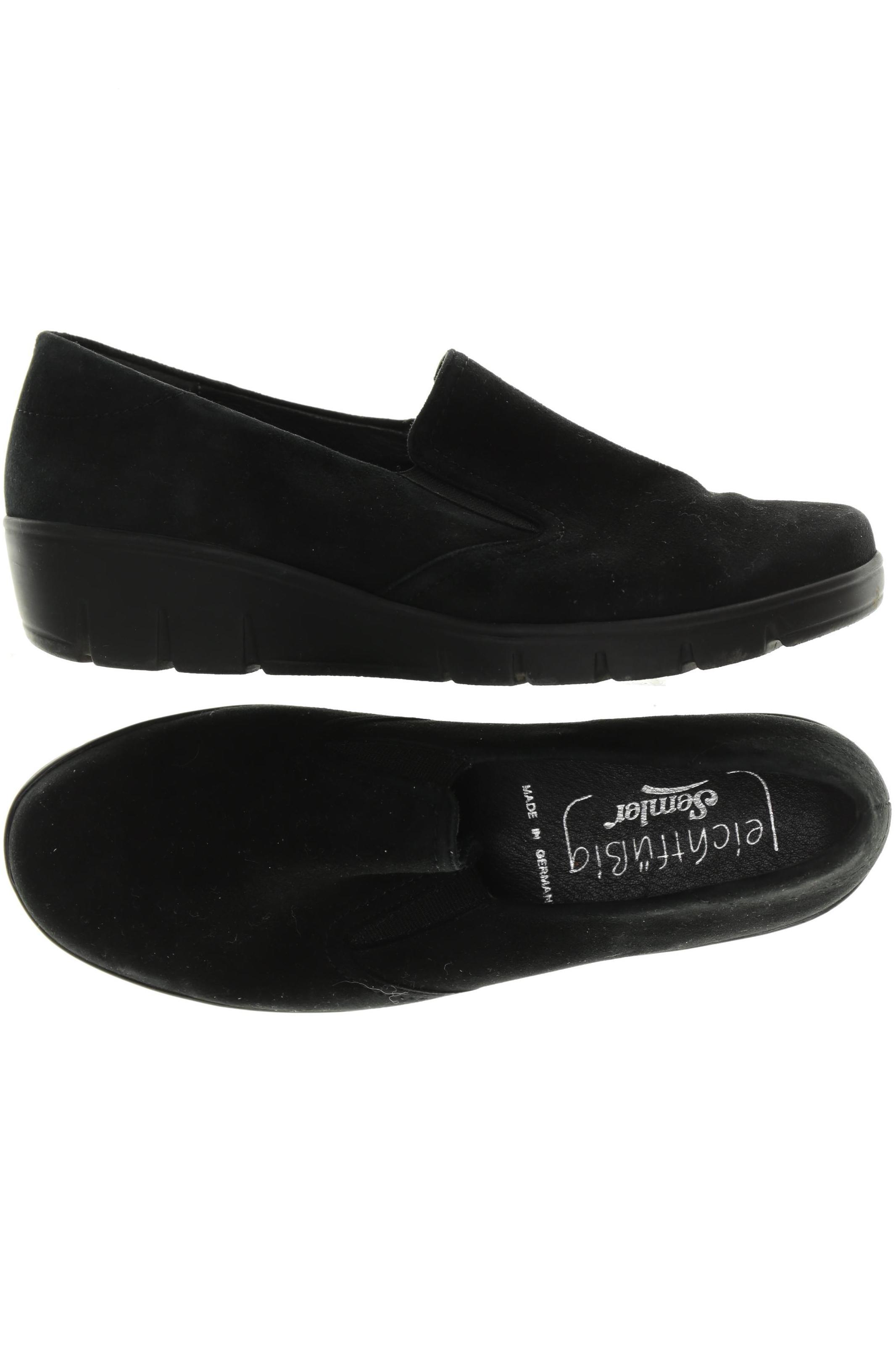 

Semler Damen Halbschuh, schwarz, Gr. 5.5