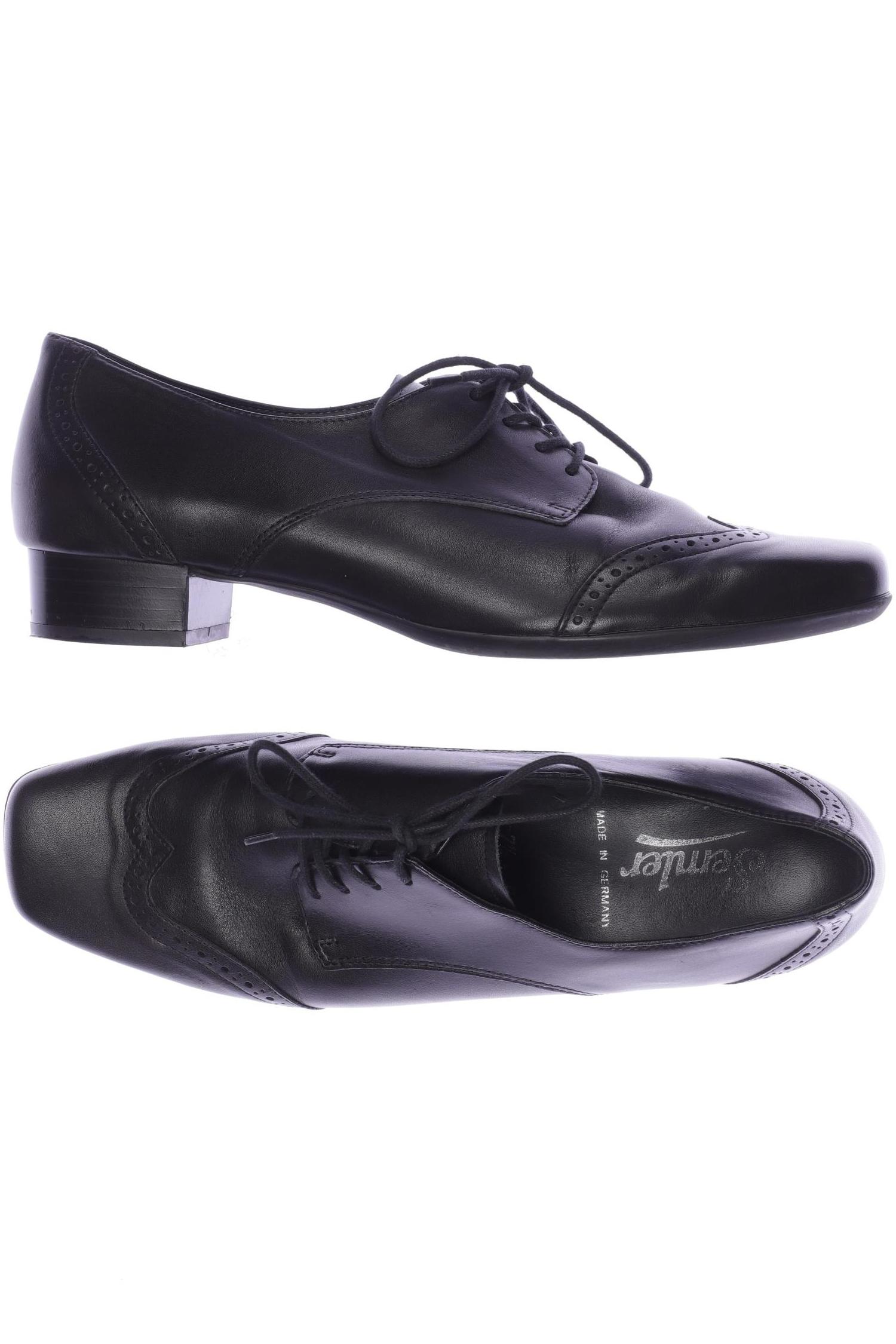 

Semler Damen Halbschuh, schwarz, Gr. 5