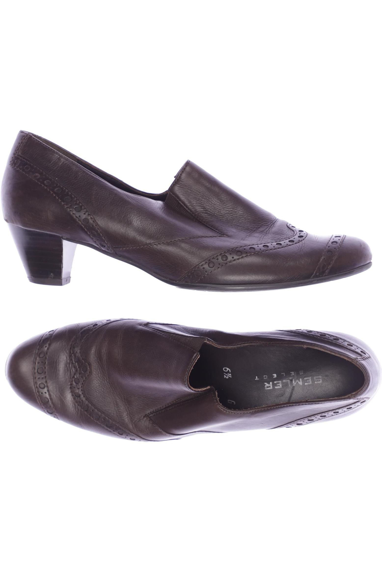 

Semler Damen Halbschuh, braun, Gr. 6.5