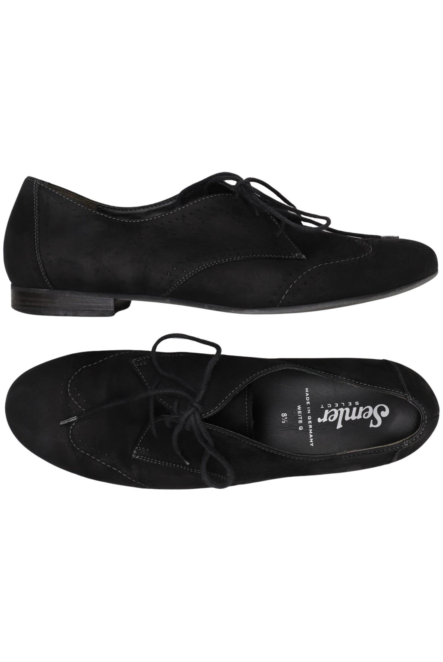 

Semler Damen Halbschuh, schwarz, Gr. 8.5