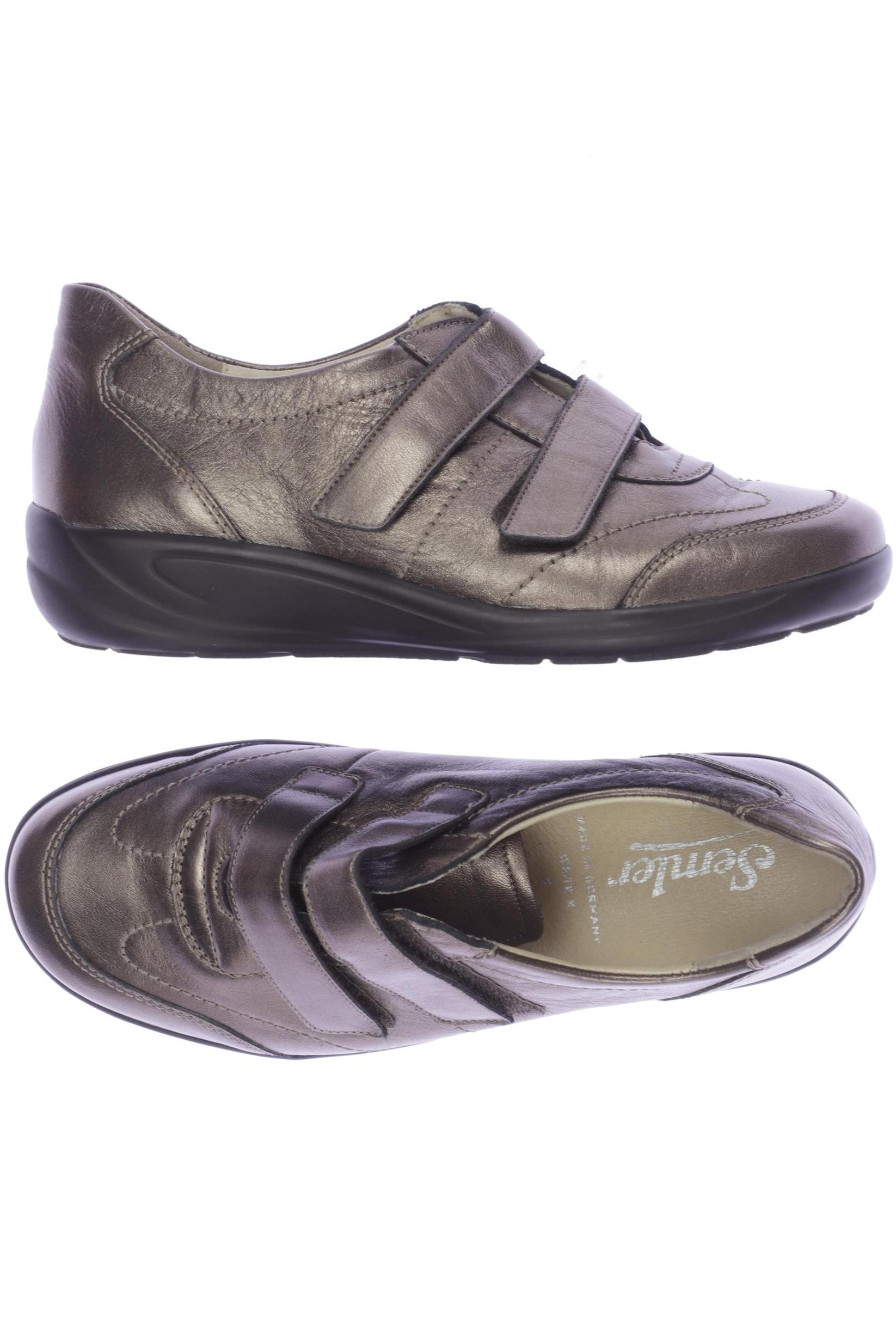

Semler Damen Halbschuh, beige, Gr. 4