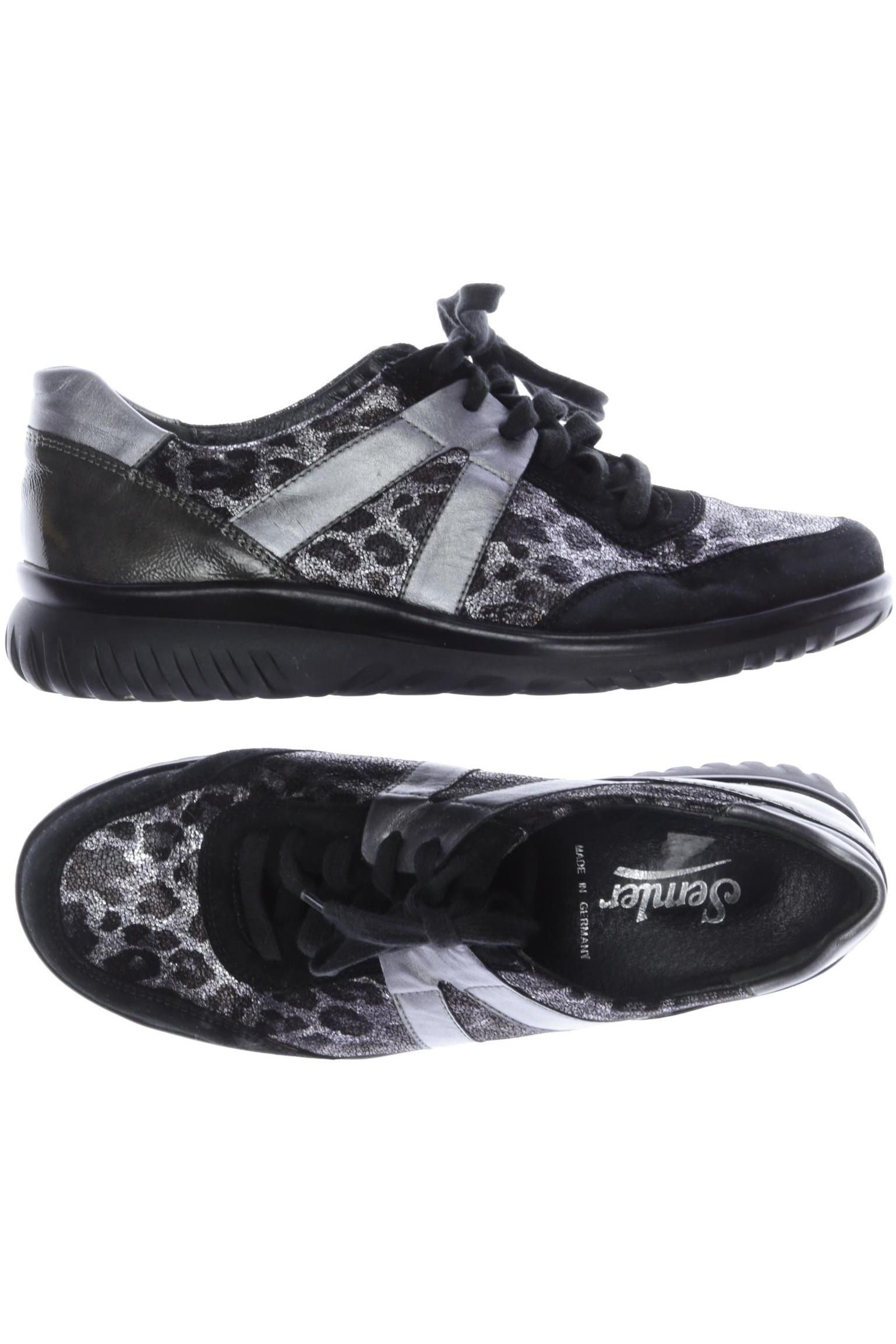

Semler Damen Halbschuh, schwarz, Gr. 8