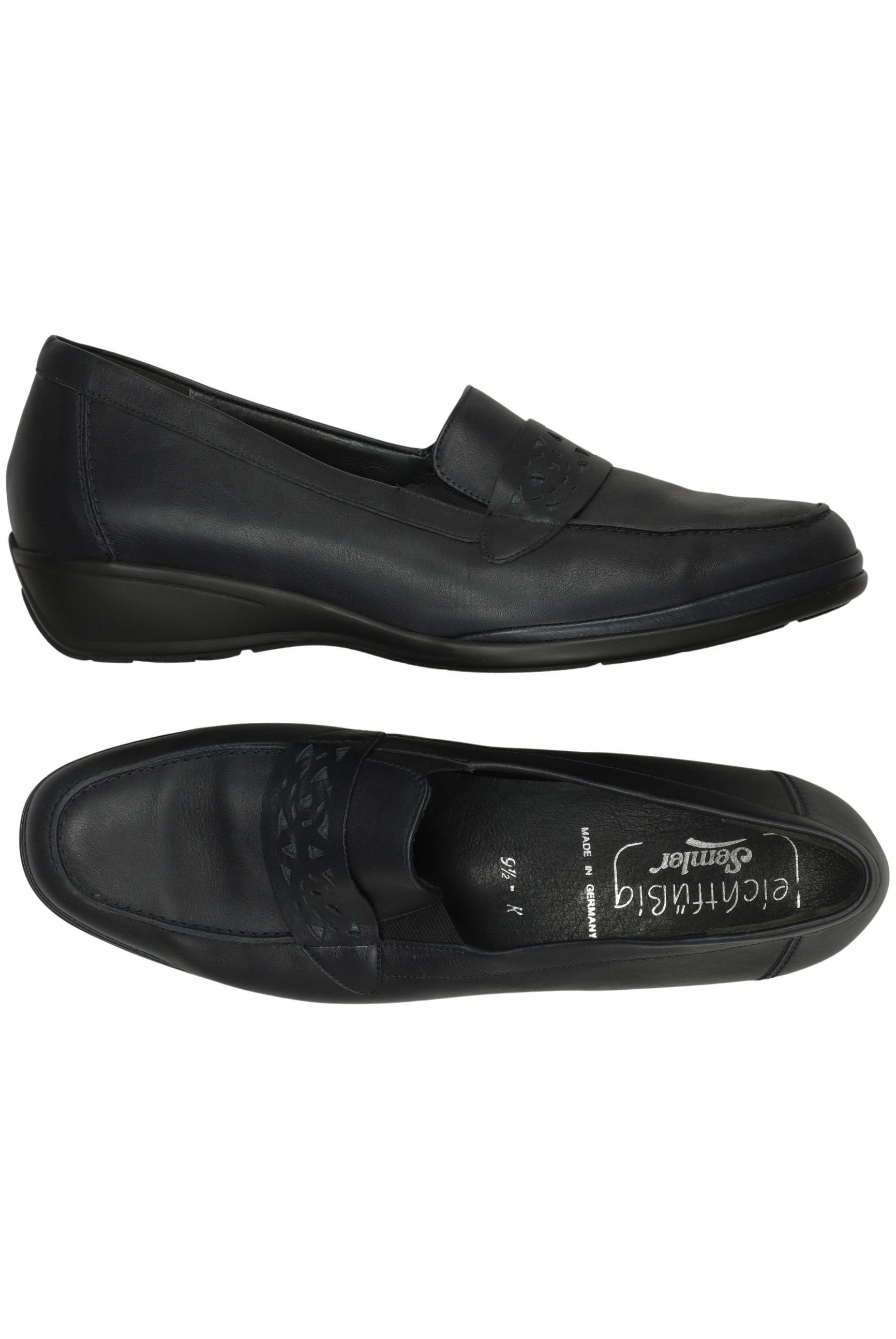 Thumbnail - Semler Damen Halbschuh, marineblau, Gr. 9.5