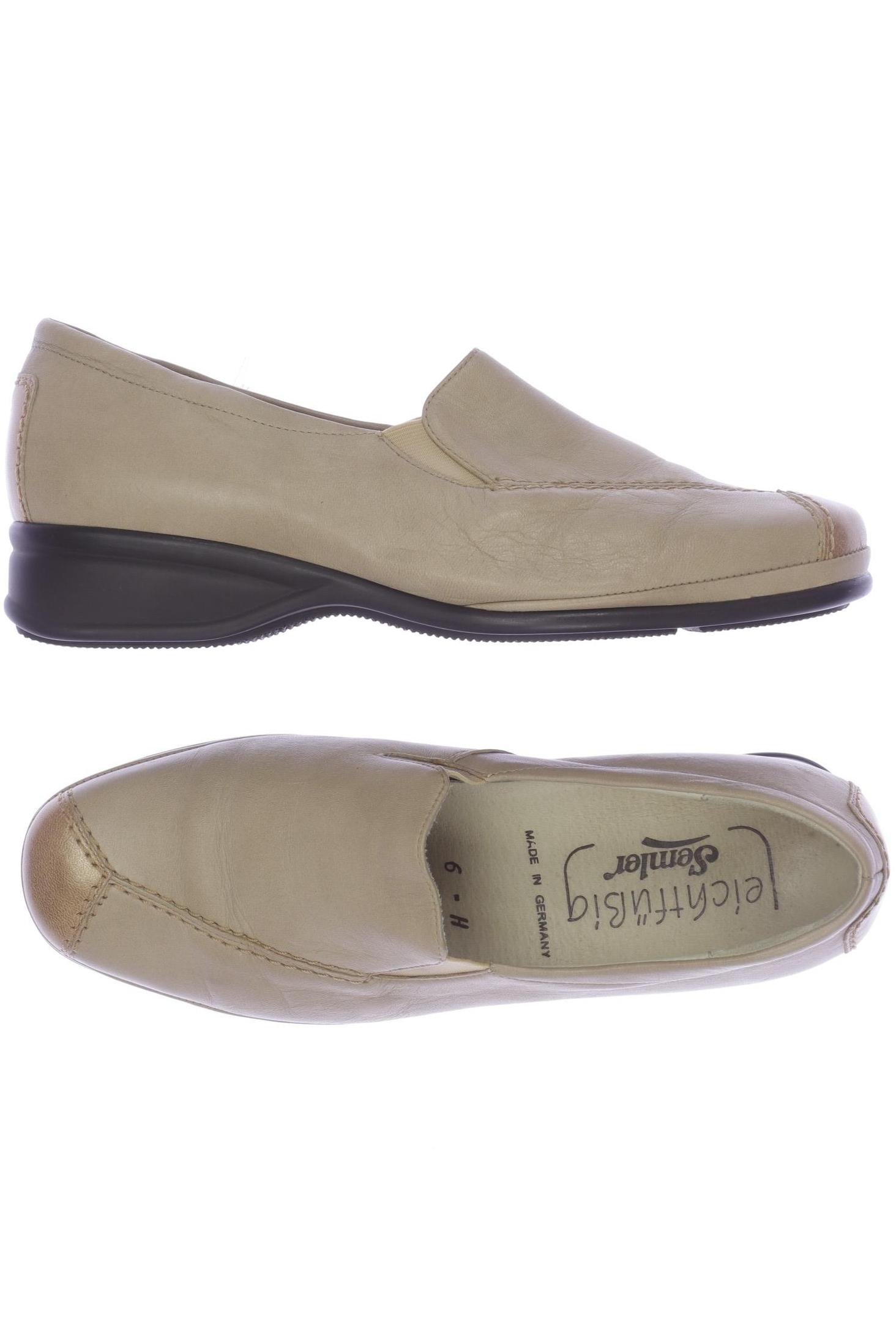 

Semler Damen Halbschuh, beige, Gr. 6
