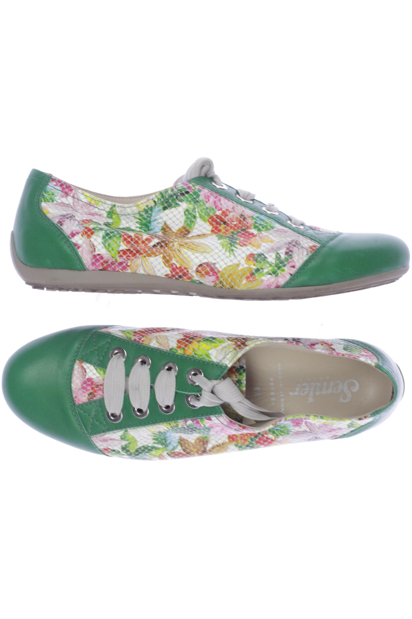 

Semler Damen Halbschuh, grün, Gr. 6.5
