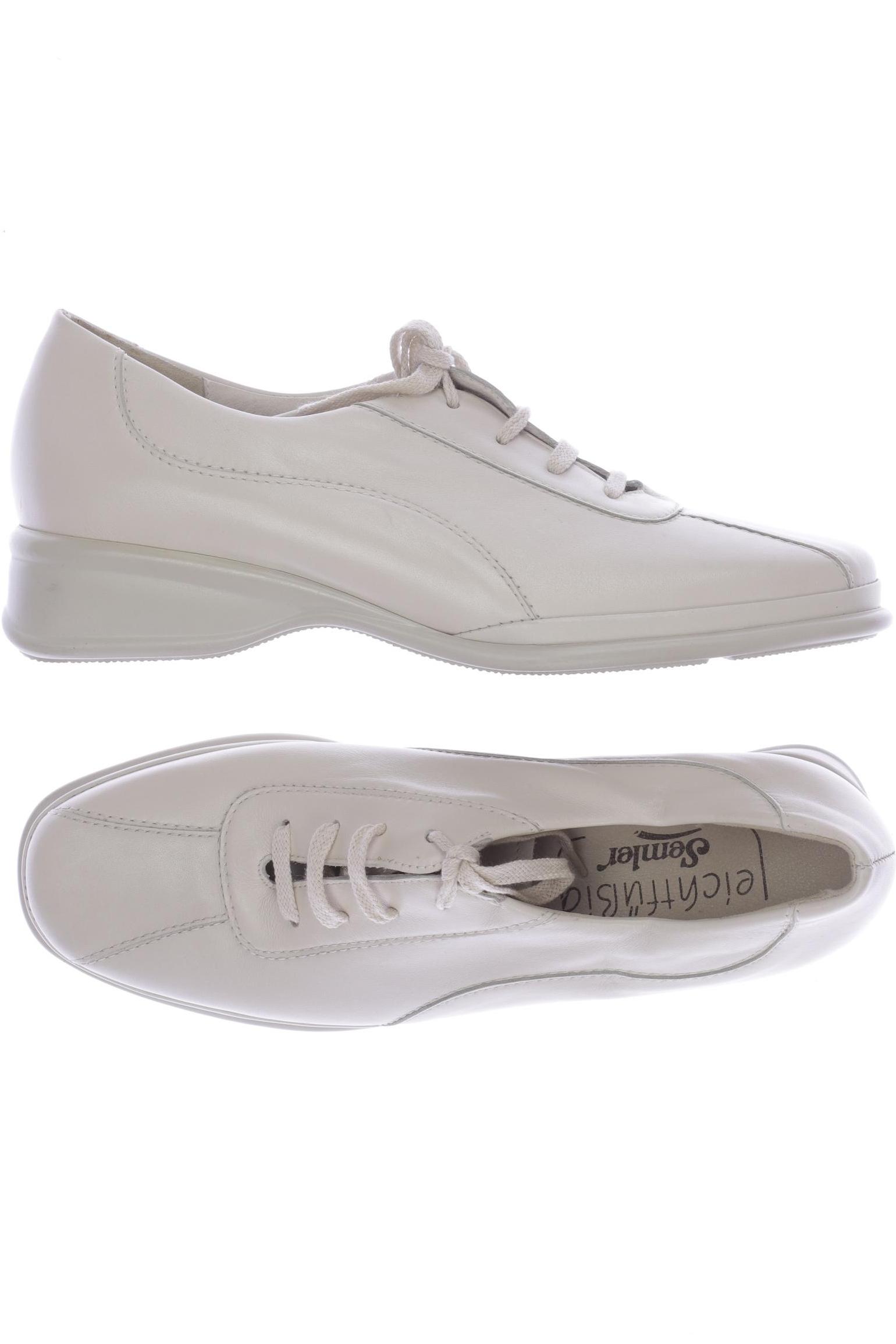 

Semler Damen Halbschuh, cremeweiß