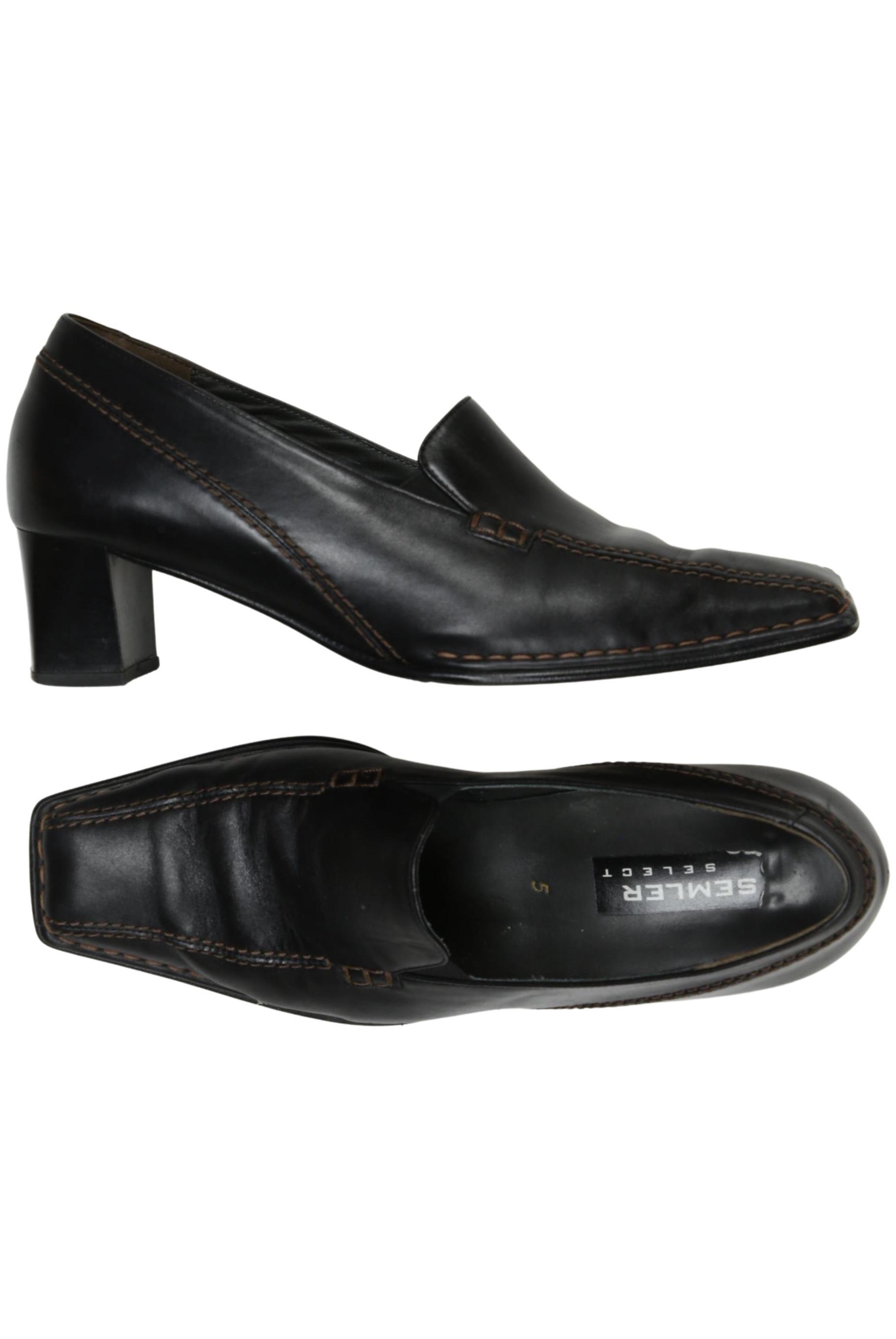 

Semler Damen Halbschuh, schwarz, Gr. 5