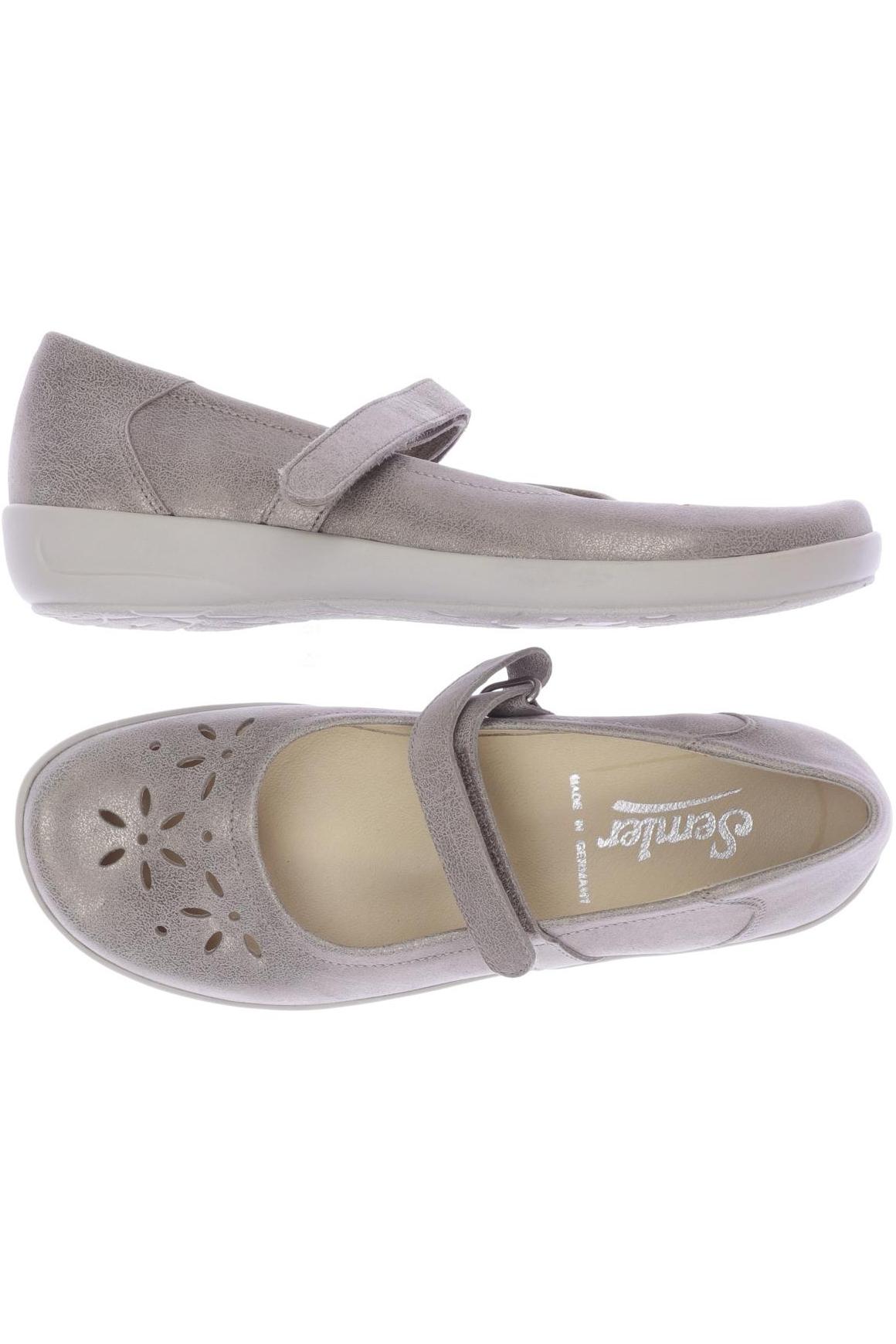 

Semler Damen Halbschuh, beige, Gr. 5