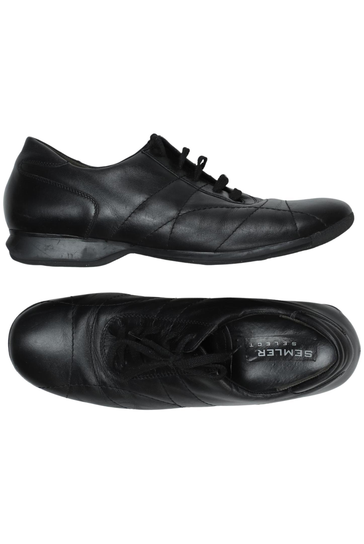 

Semler Damen Halbschuh, schwarz, Gr. 5.5