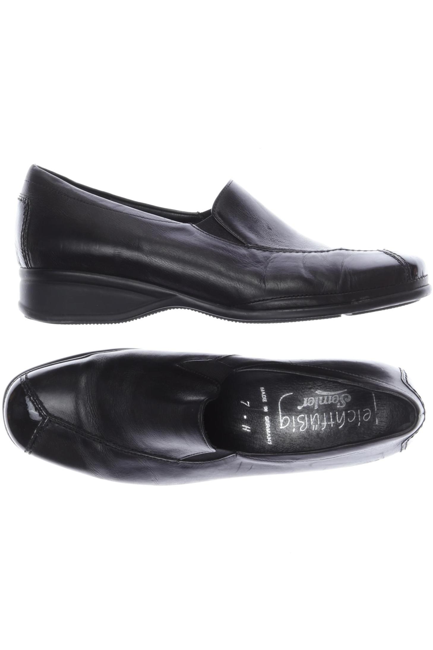 

Semler Damen Halbschuh, schwarz, Gr. 7