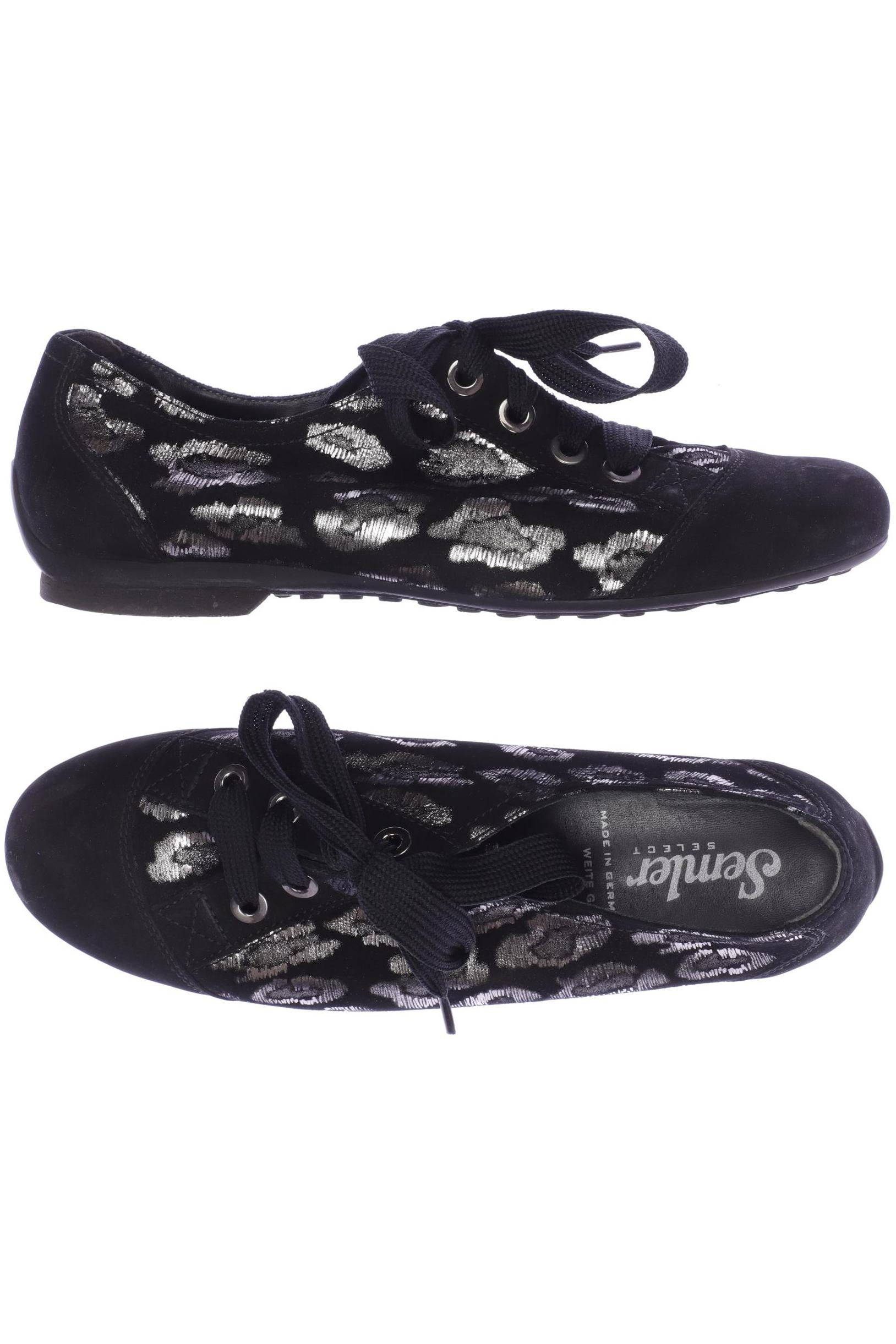

Semler Damen Halbschuh, schwarz, Gr. 6