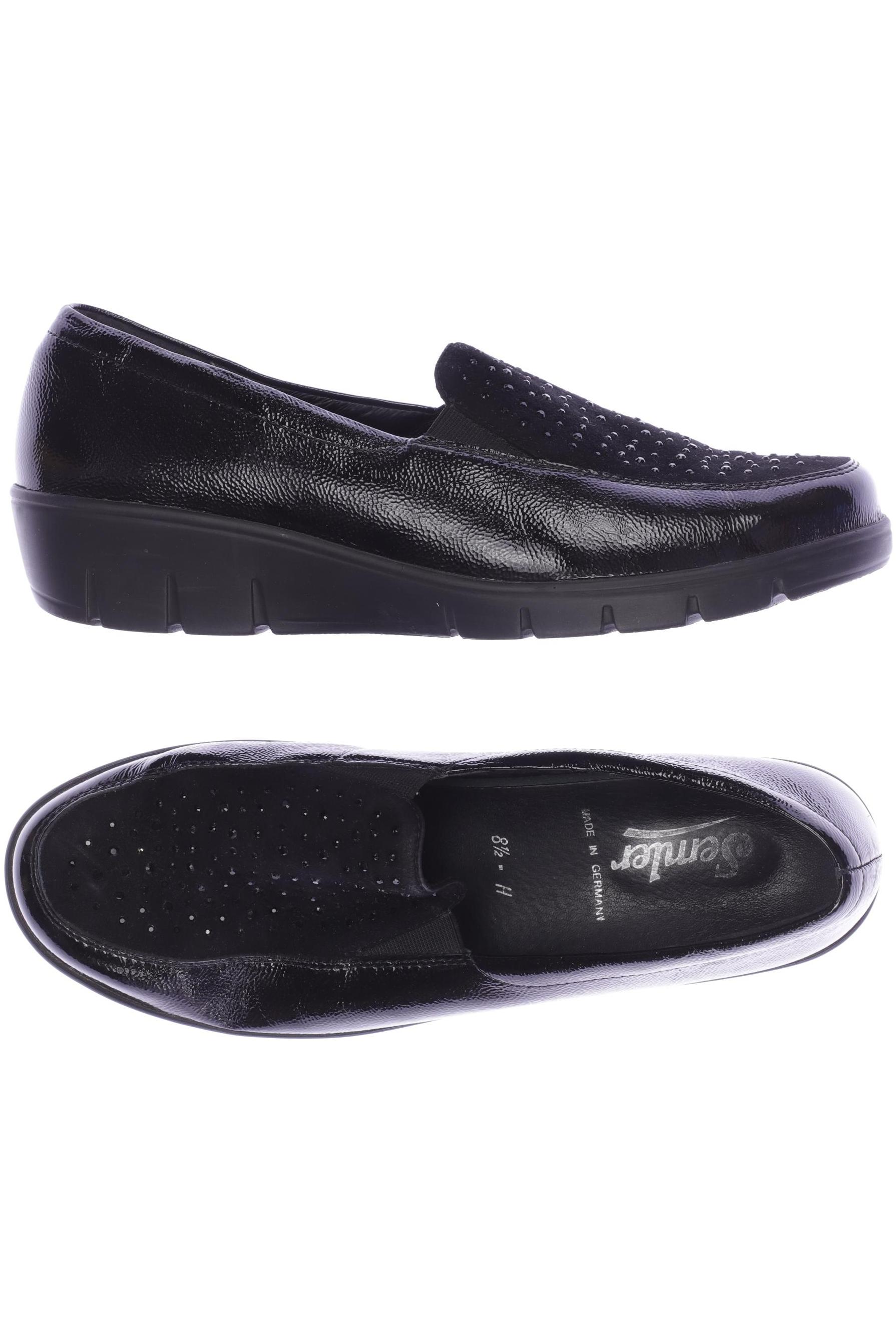 

Semler Damen Halbschuh, schwarz, Gr. 8.5