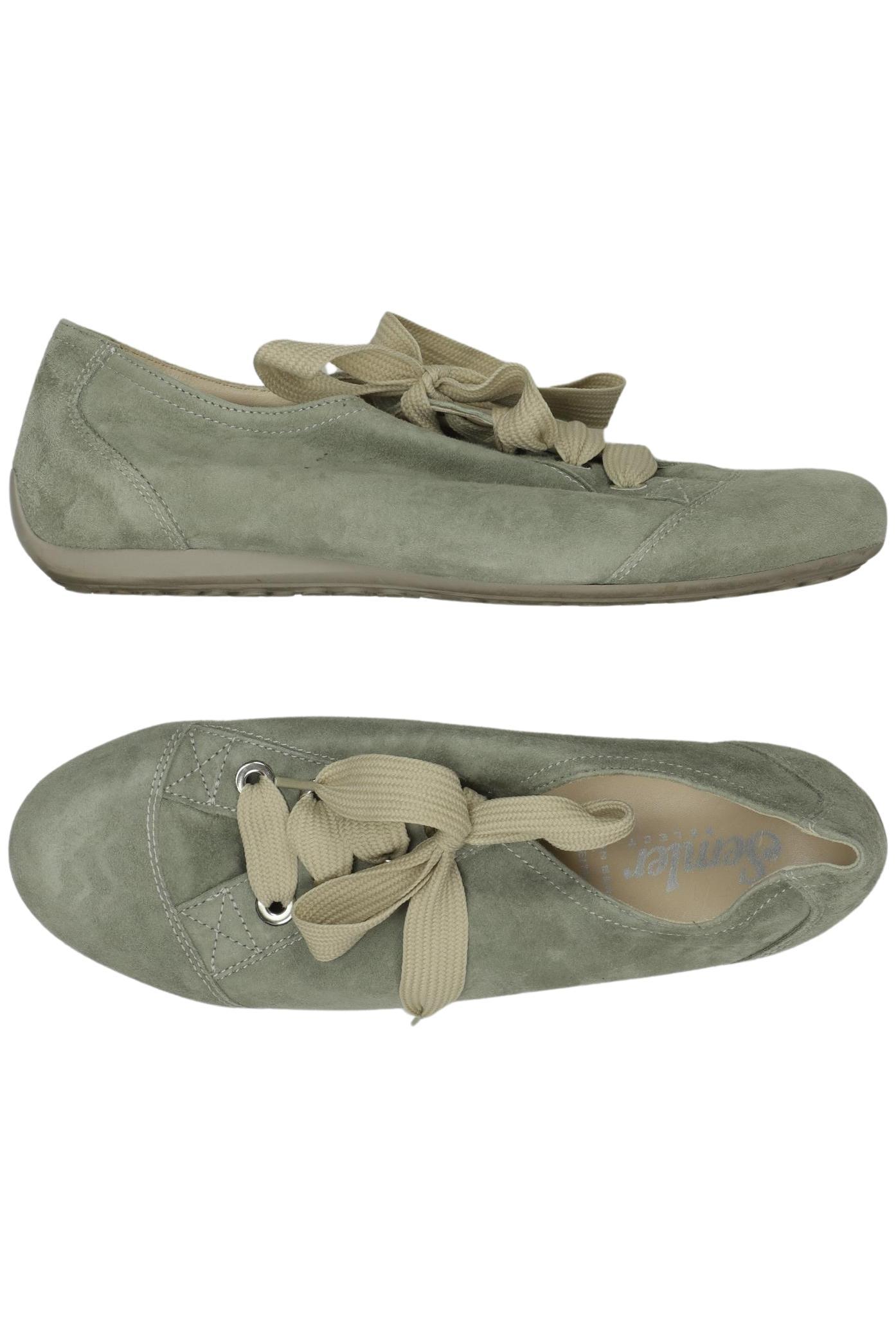 

Semler Damen Halbschuh, grün, Gr. 5