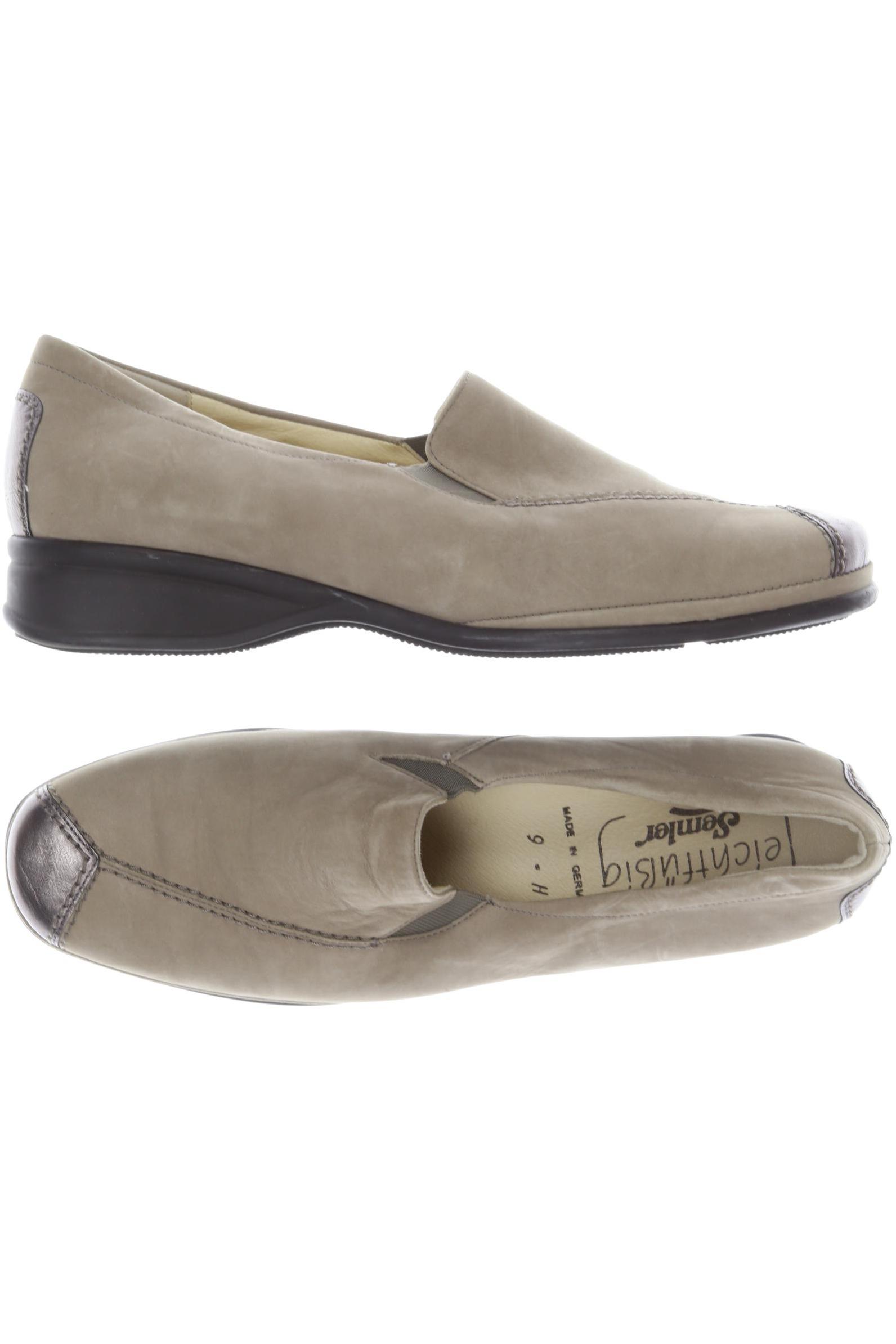 

Semler Damen Halbschuh, beige, Gr. 9