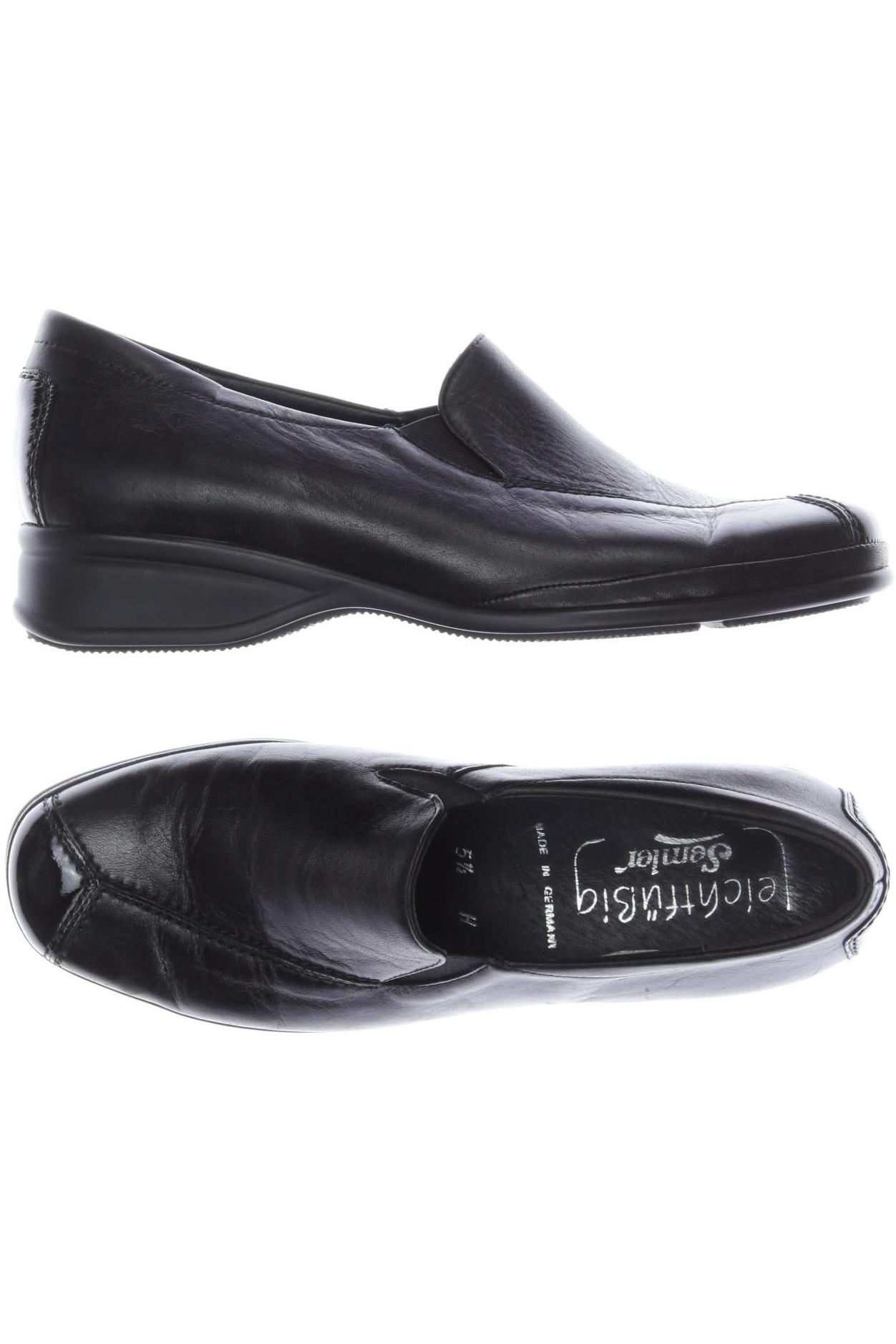 

Semler Damen Halbschuh, schwarz, Gr. 5.5