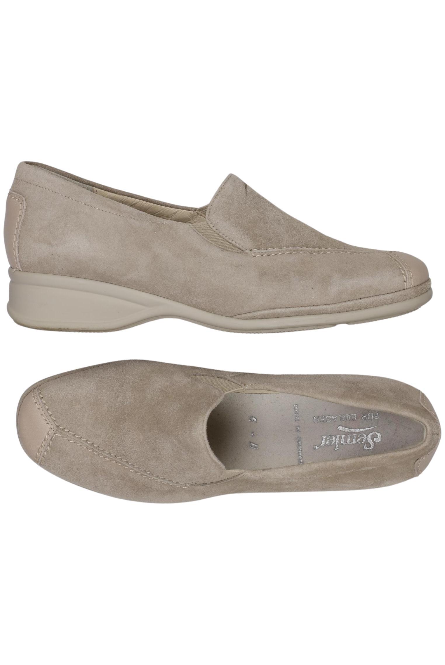 

Semler Damen Halbschuh, beige, Gr. 6