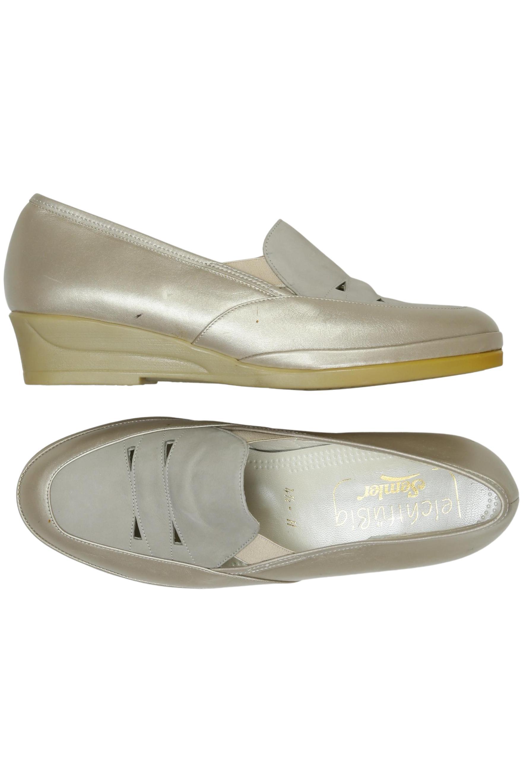 

Semler Damen Halbschuh, silber, Gr. 4.5