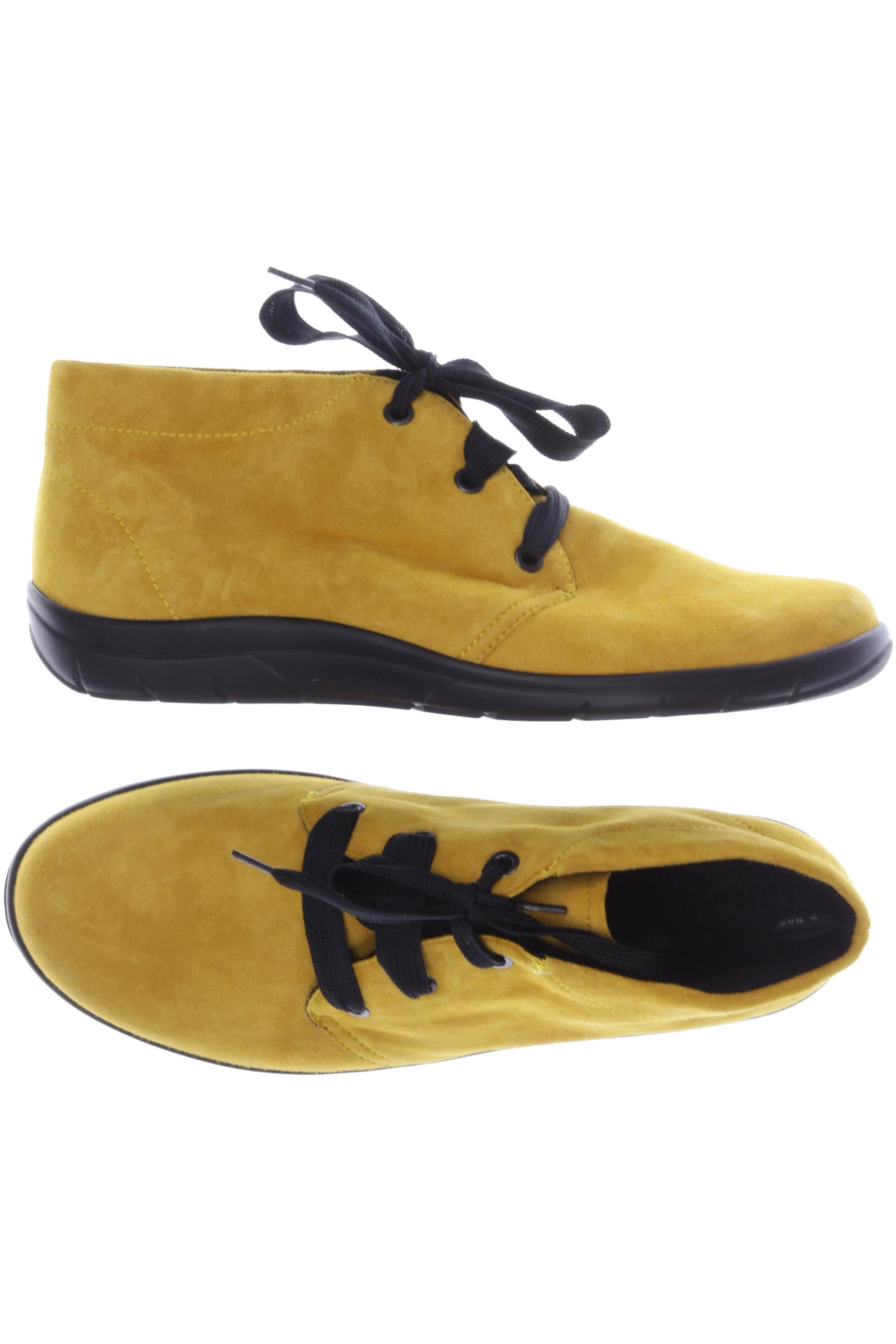 

Semler Damen Halbschuh, gelb, Gr. 7.5