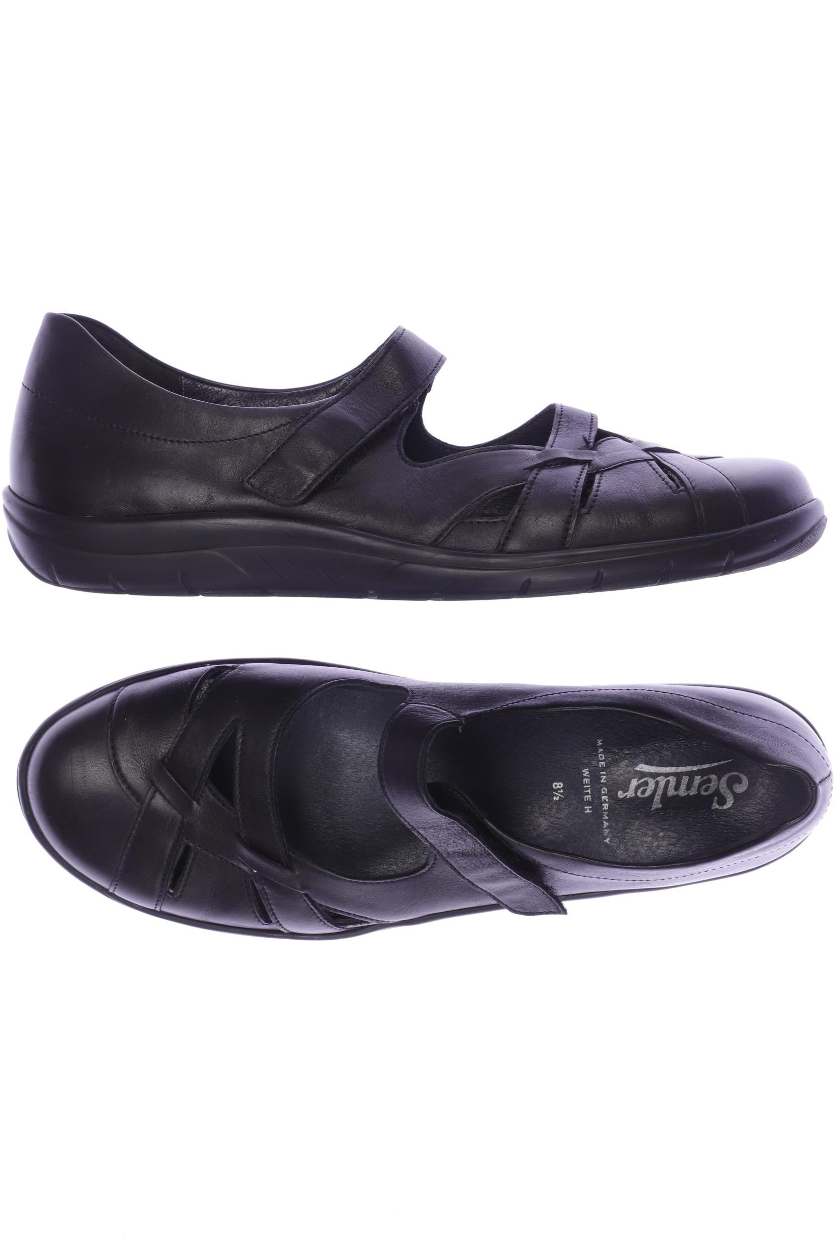 

Semler Damen Halbschuh, schwarz, Gr. 8.5
