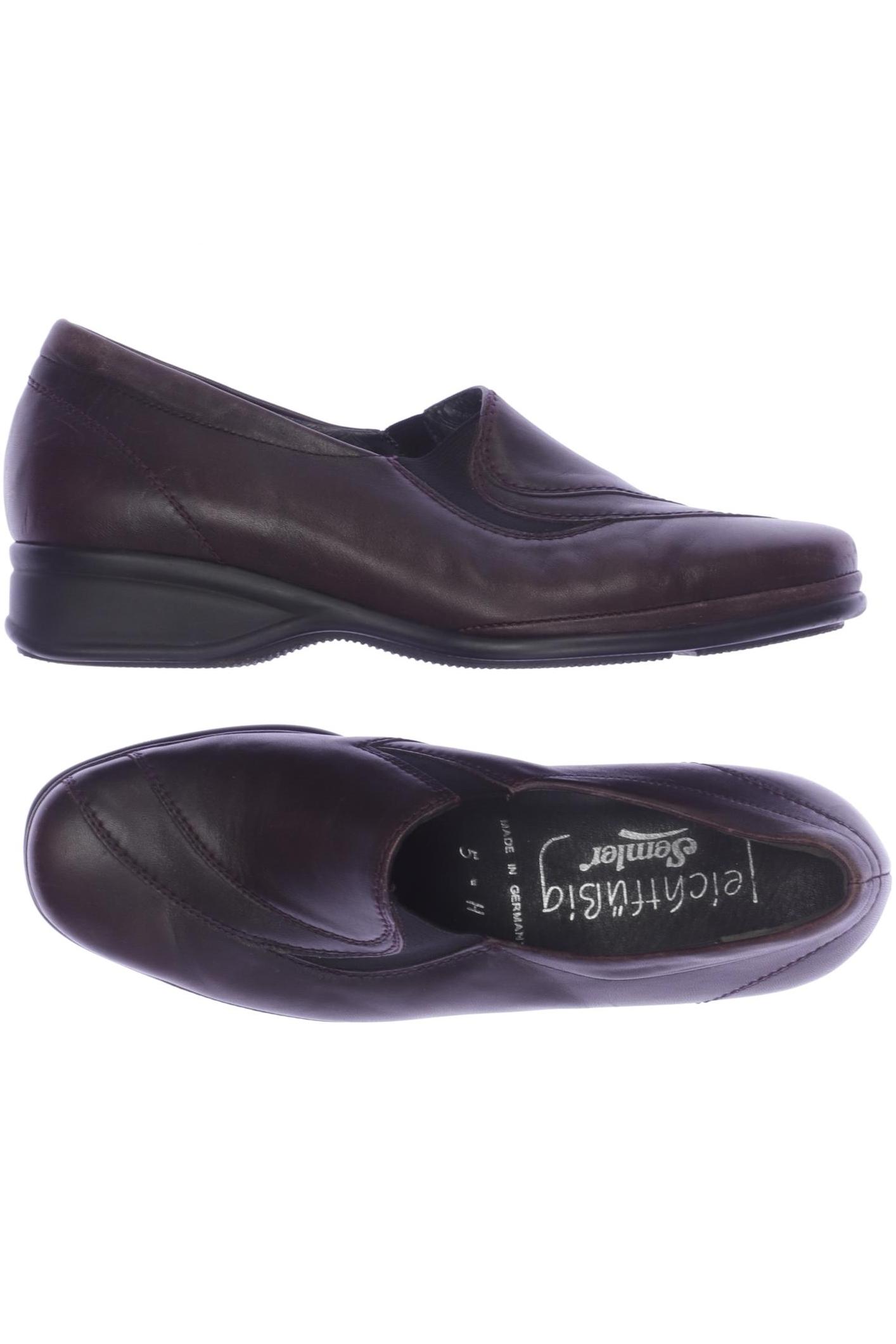 

Semler Damen Halbschuh, bordeaux, Gr. 5