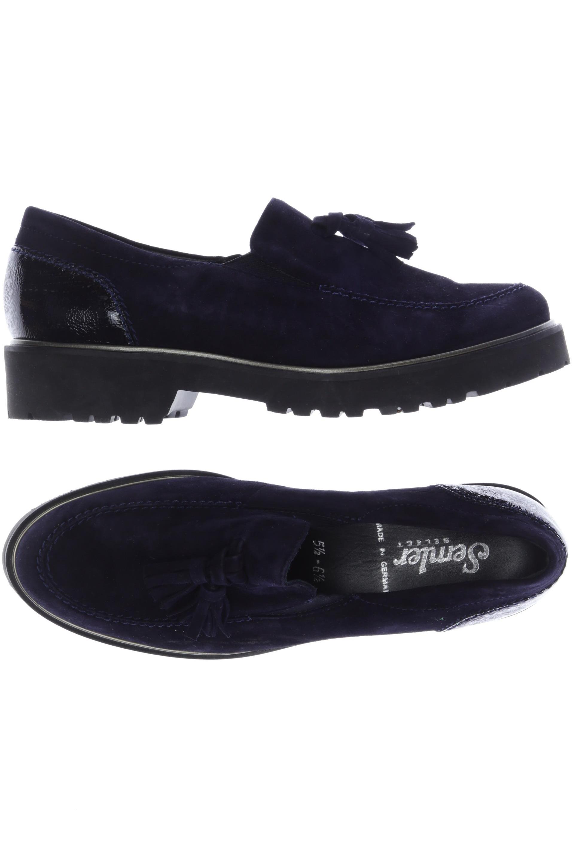 

Semler Damen Halbschuh, marineblau, Gr. 5.5
