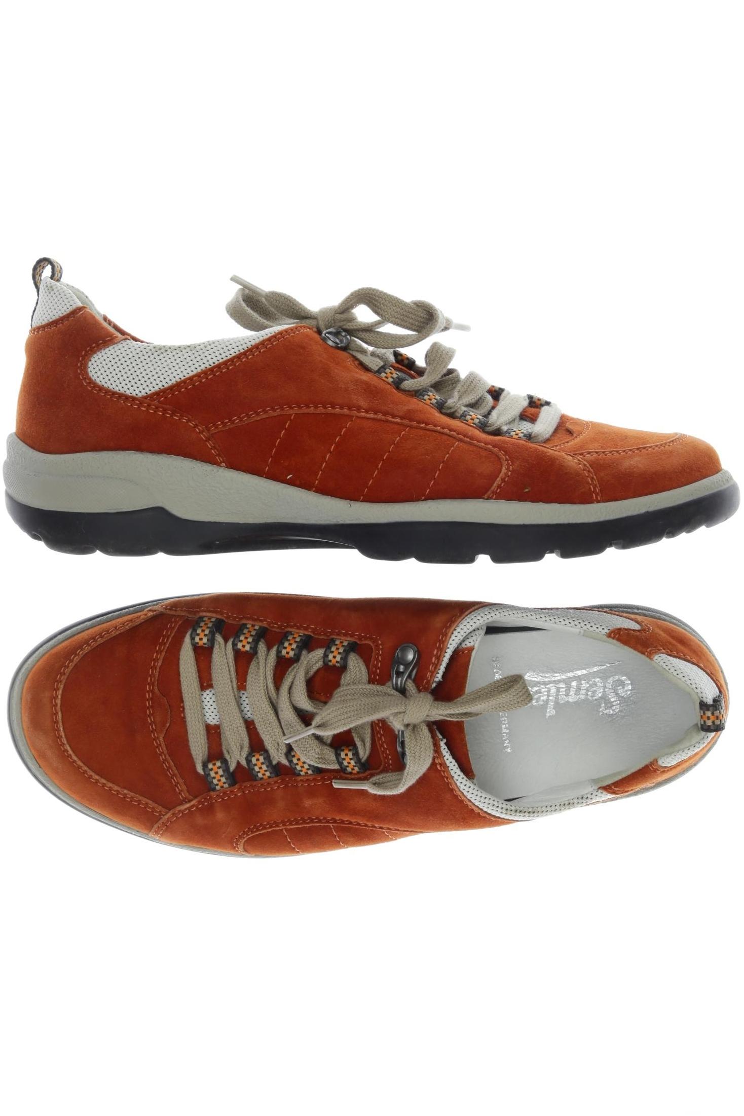 

Semler Damen Halbschuh, orange, Gr. 8