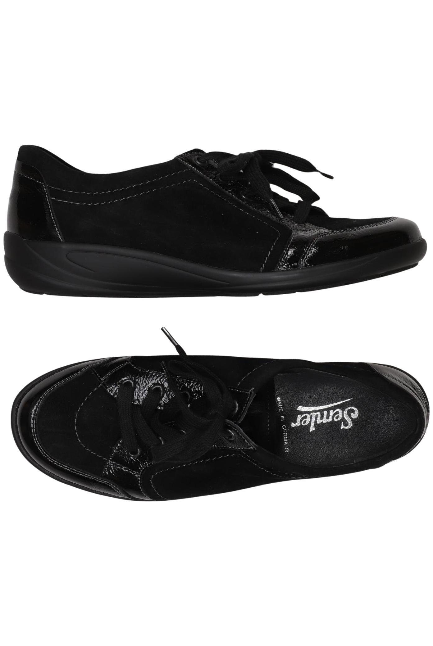 

Semler Damen Halbschuh, schwarz, Gr. 8.5