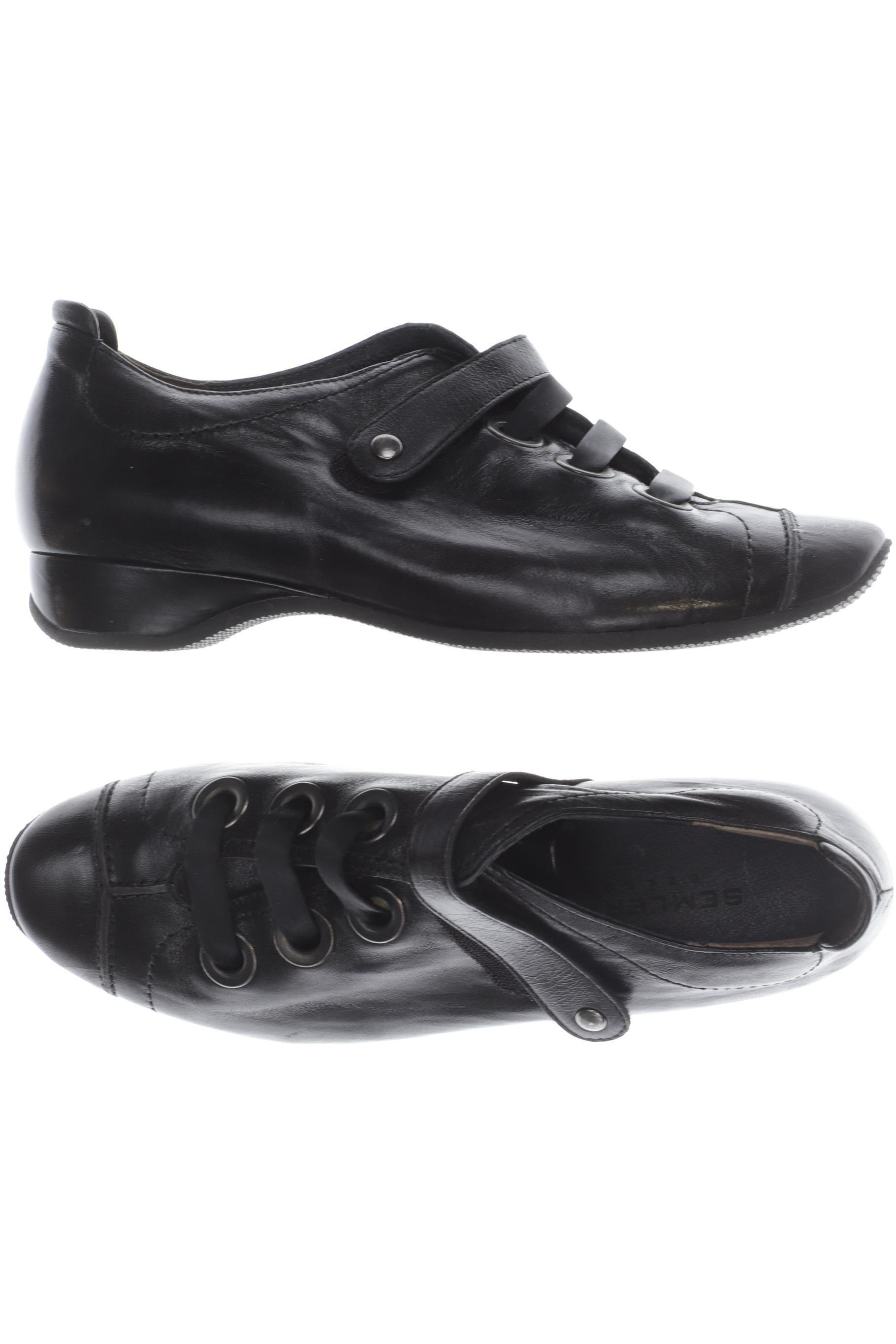 

Semler Damen Halbschuh, schwarz, Gr. 5.5
