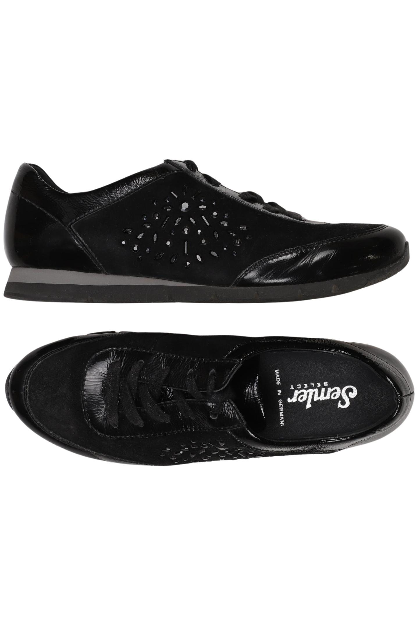 

Semler Damen Halbschuh, schwarz, Gr. 6