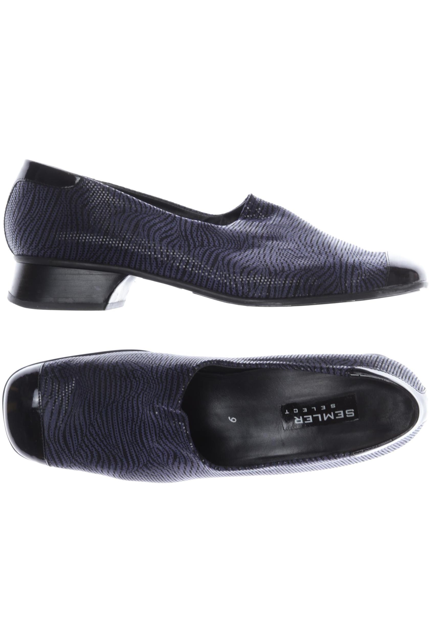 

Semler Damen Halbschuh, marineblau, Gr. 6