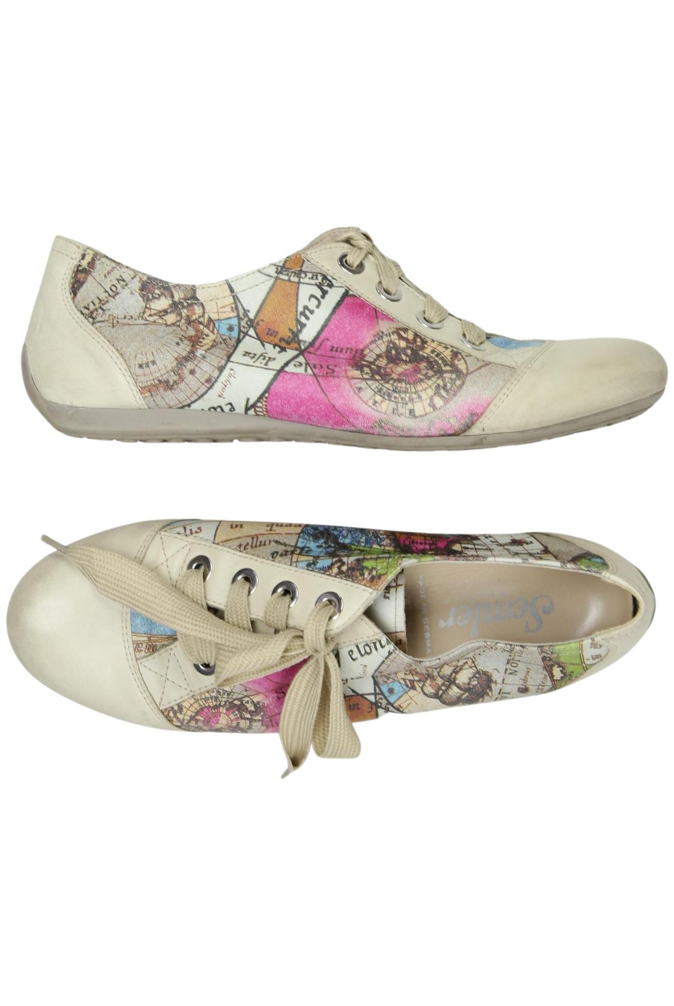 

Semler Damen Halbschuh, beige, Gr. 5