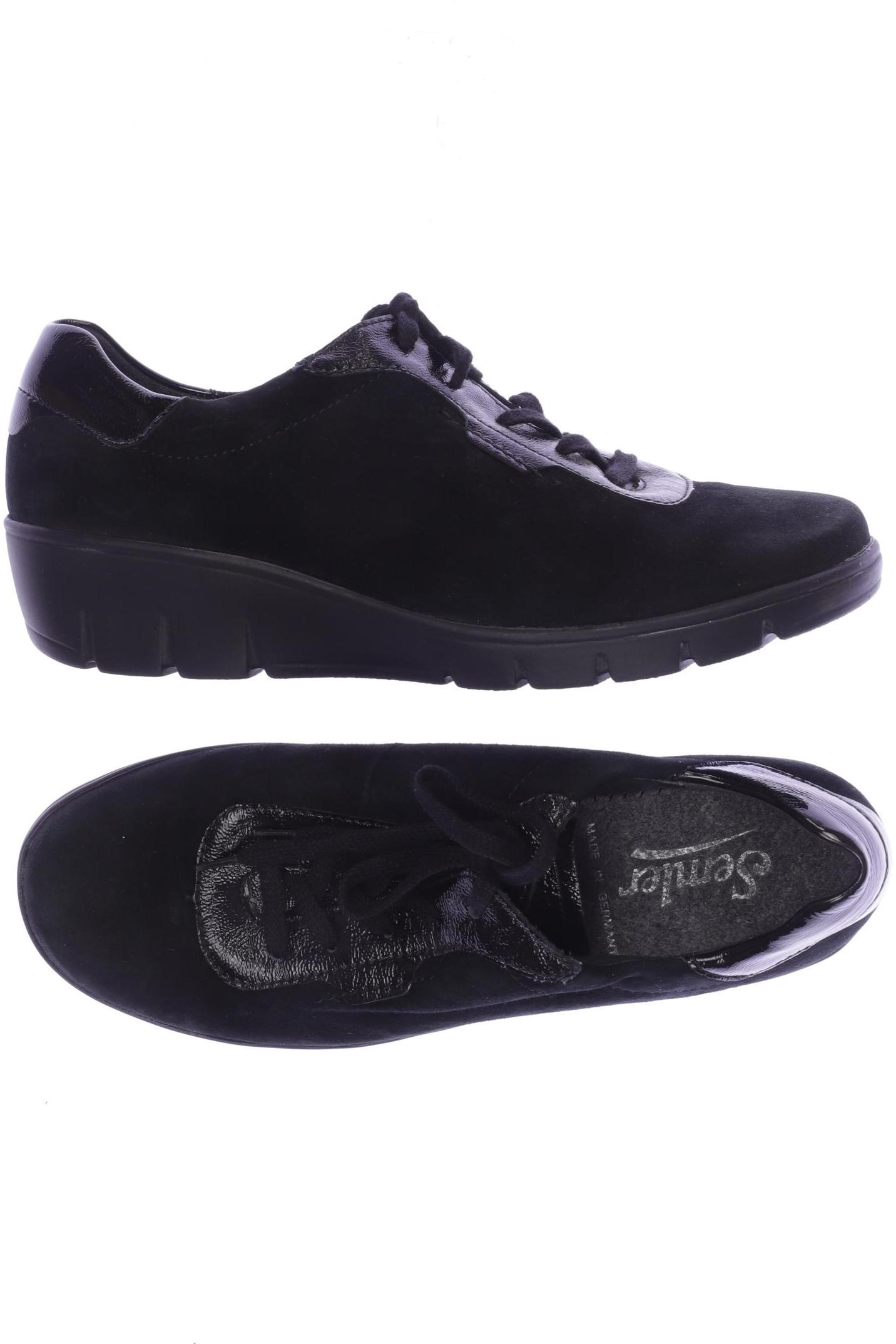 

Semler Damen Halbschuh, schwarz, Gr. 38