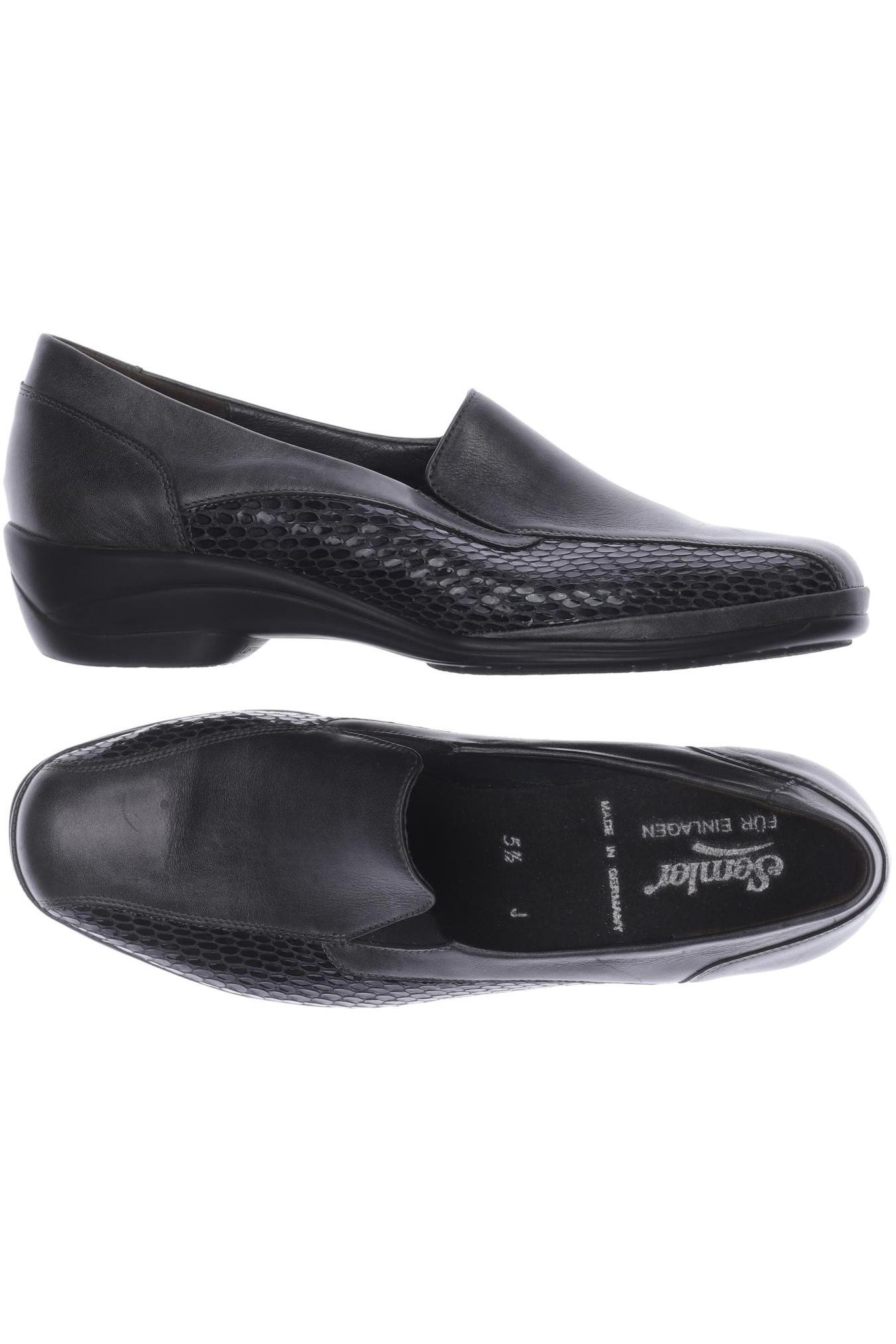 

Semler Damen Halbschuh, marineblau, Gr. 5.5