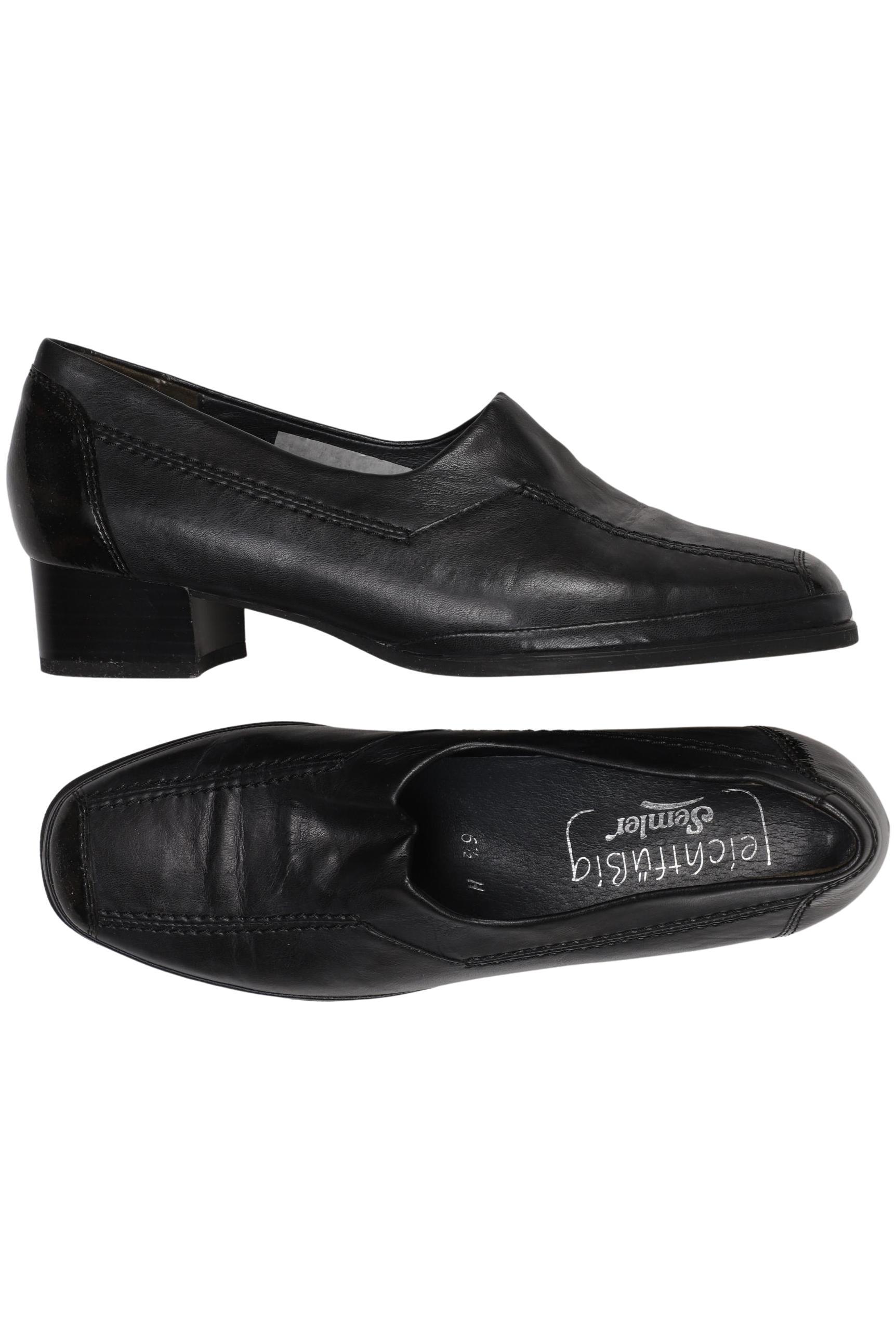 

Semler Damen Halbschuh, schwarz, Gr. 6.5