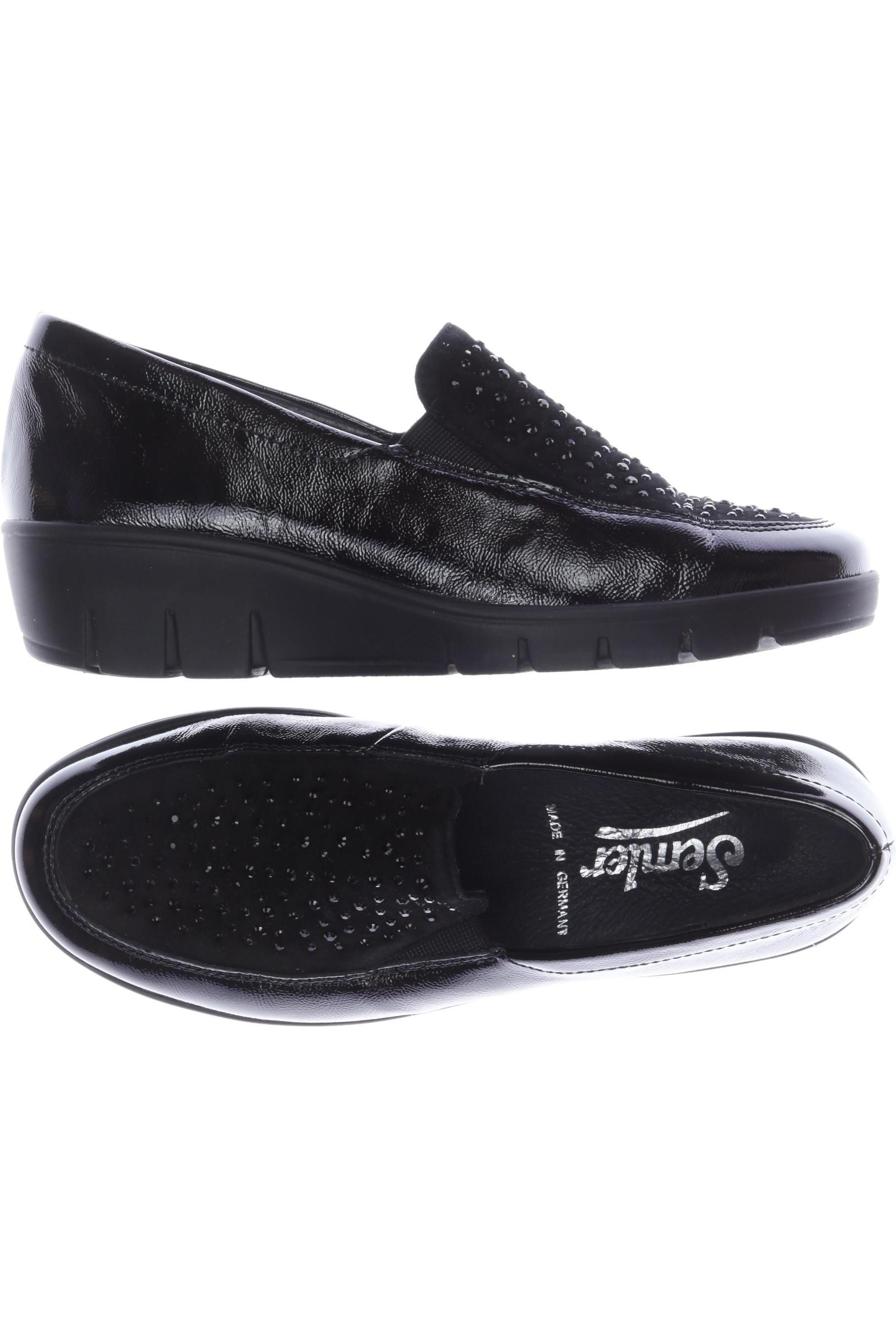 

Semler Damen Halbschuh, schwarz, Gr. 3