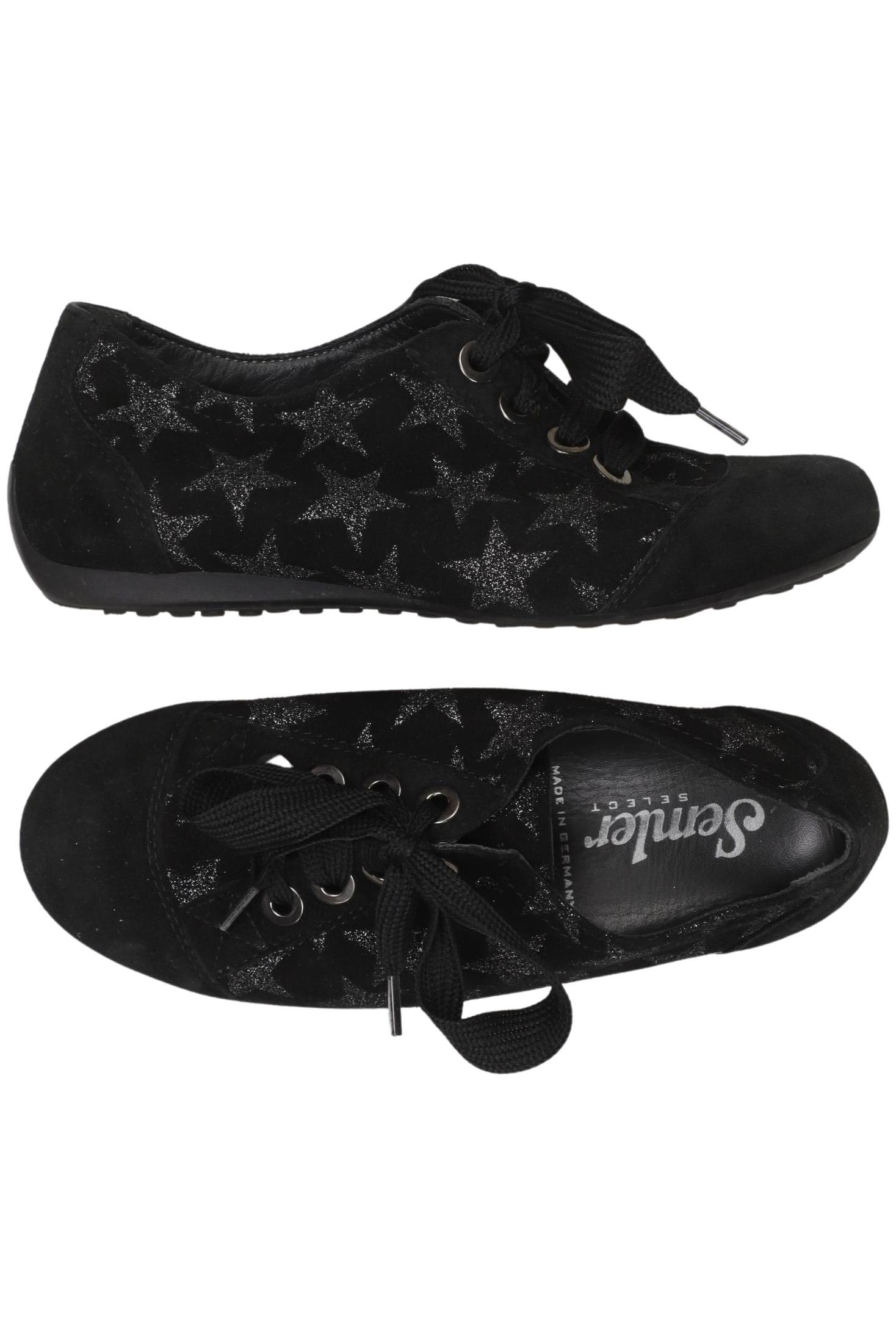 

Semler Damen Halbschuh, schwarz, Gr. 1.5