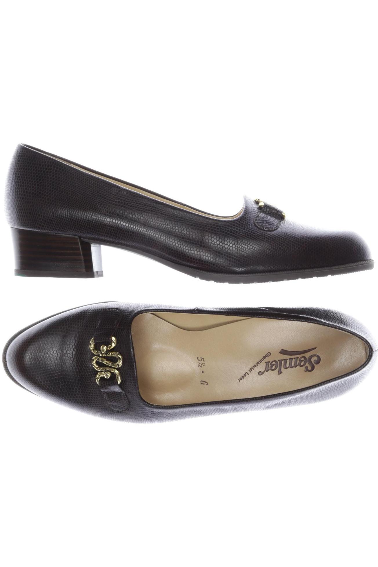 

Semler Damen Halbschuh, braun, Gr. 5.5