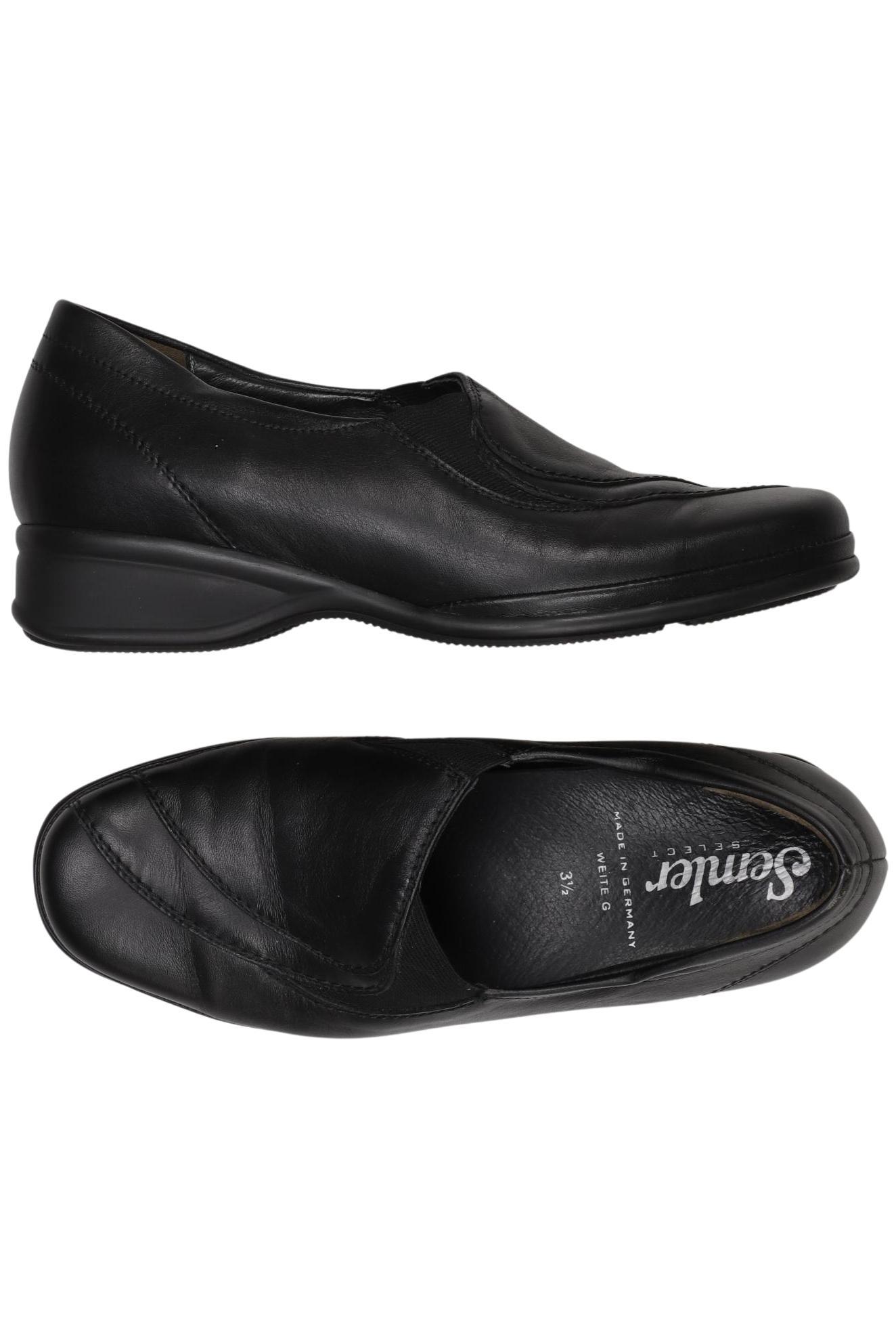 

Semler Damen Halbschuh, schwarz, Gr. 3.5