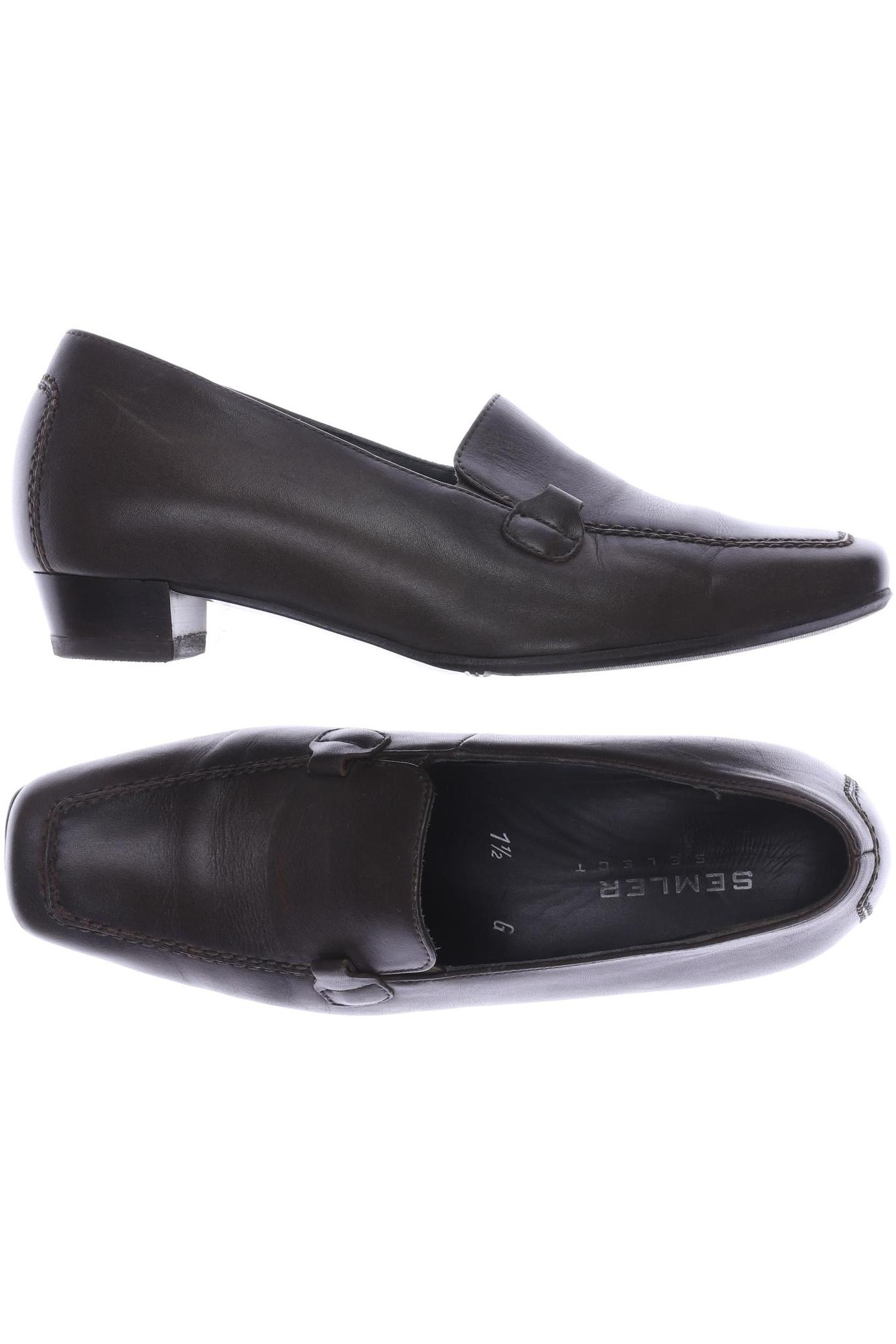 

Semler Damen Halbschuh, braun, Gr. 1.5