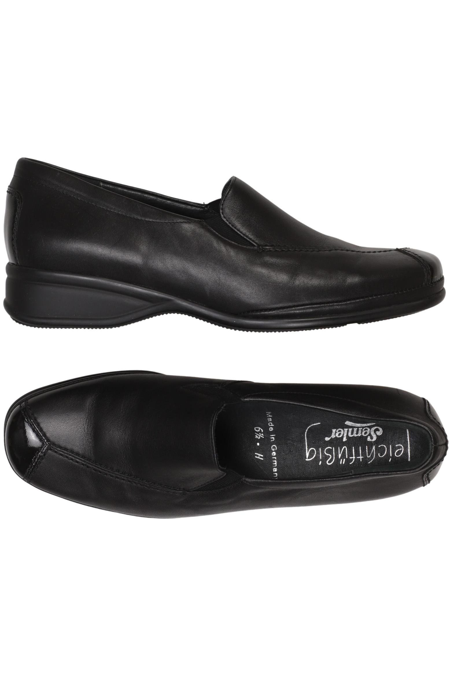 

Semler Damen Halbschuh, schwarz, Gr. 6.5