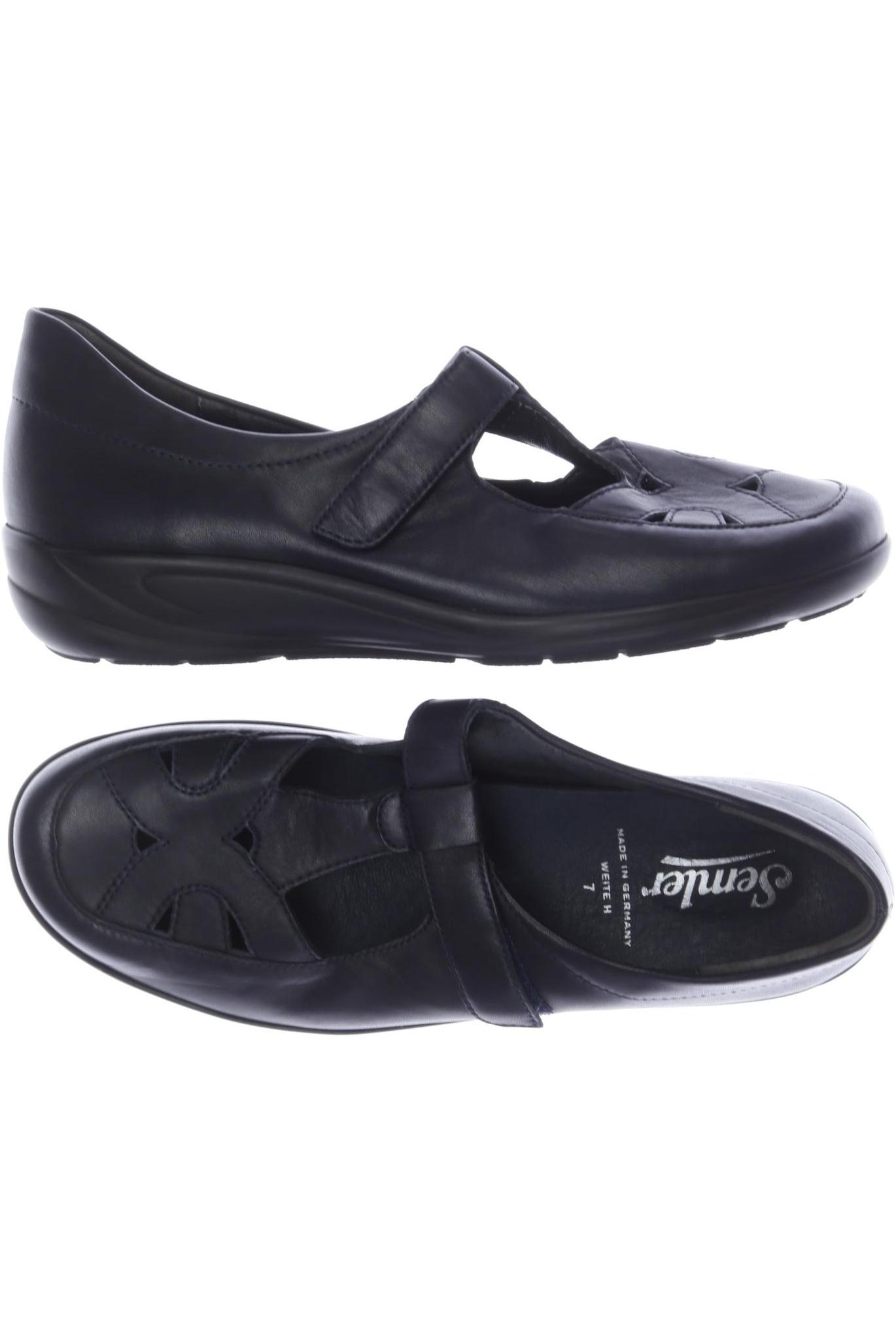 

Semler Damen Halbschuh, schwarz, Gr. 7